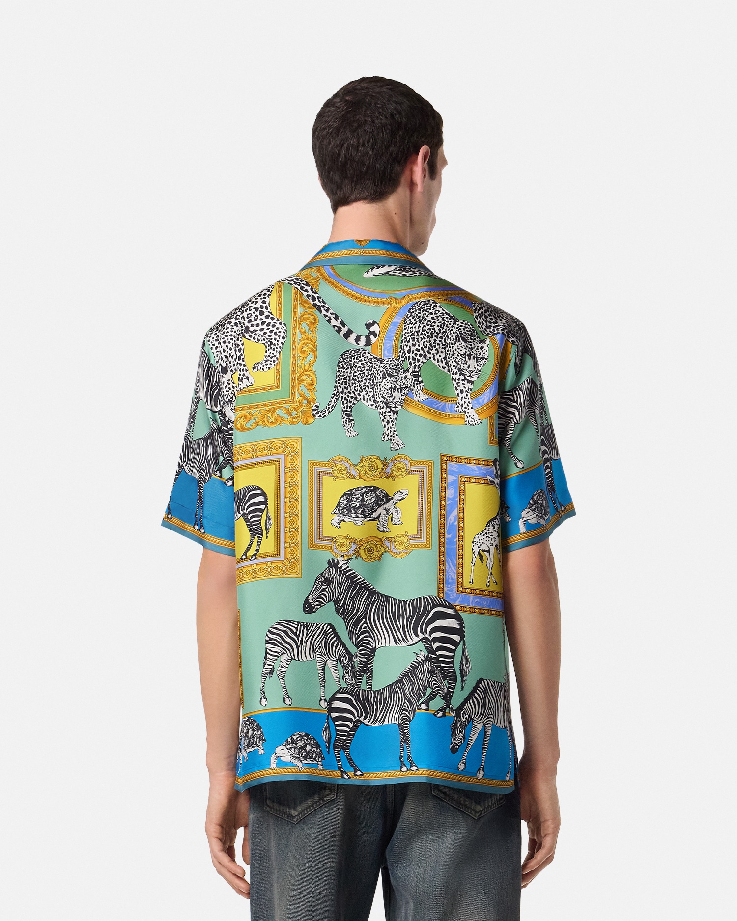 Versace Safari Silk Shirt