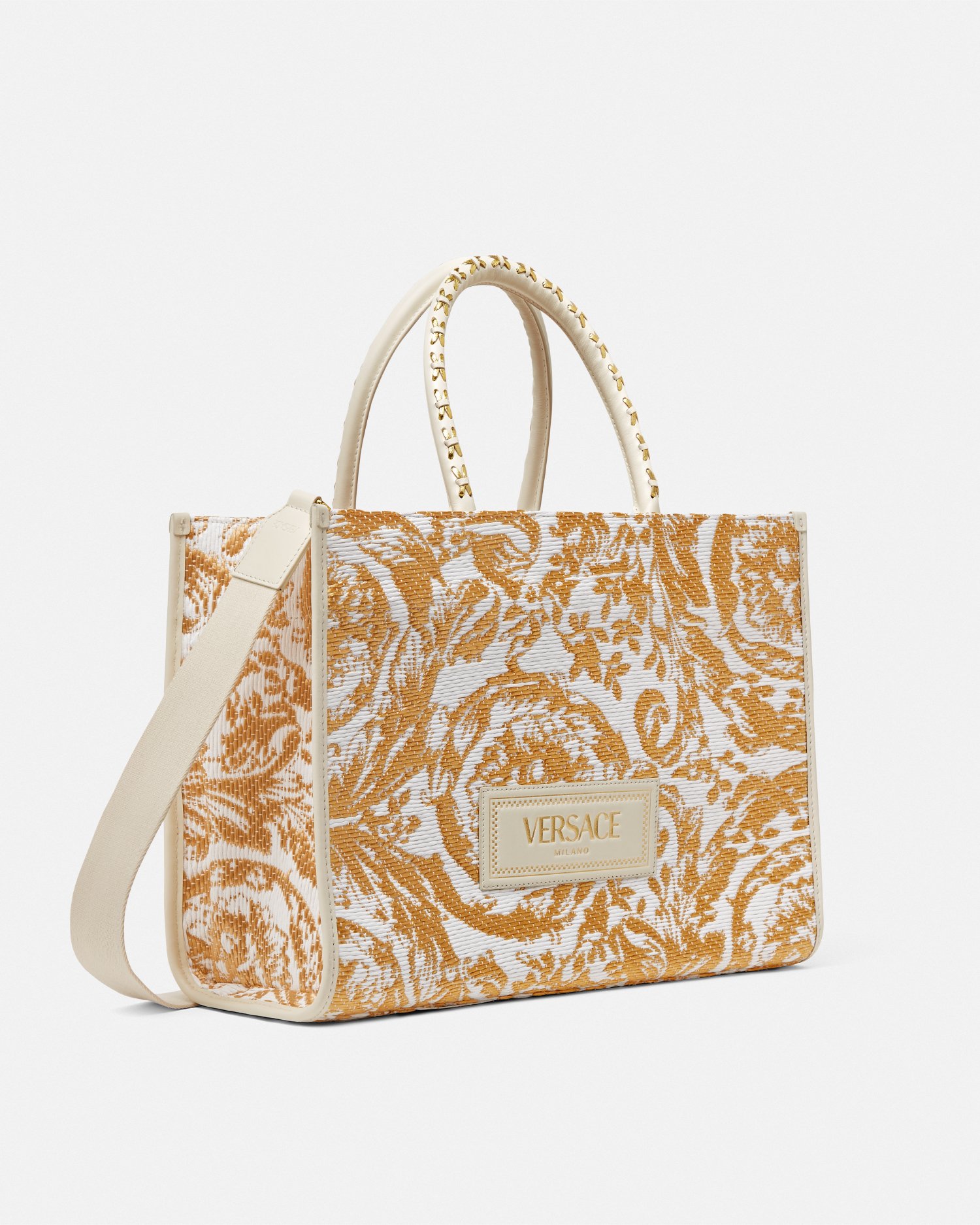 【VERSACE】Barocco ビューティーポーチ Versace Fabric Barocco Jacquard Black Beauty Pouch 1013925