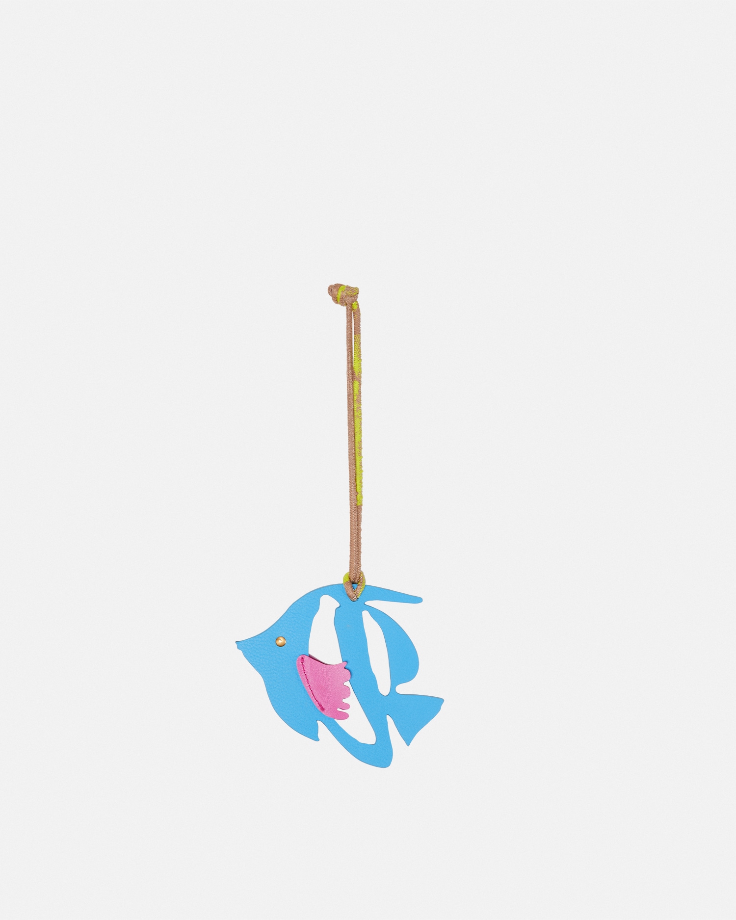 Fish Leather Charm