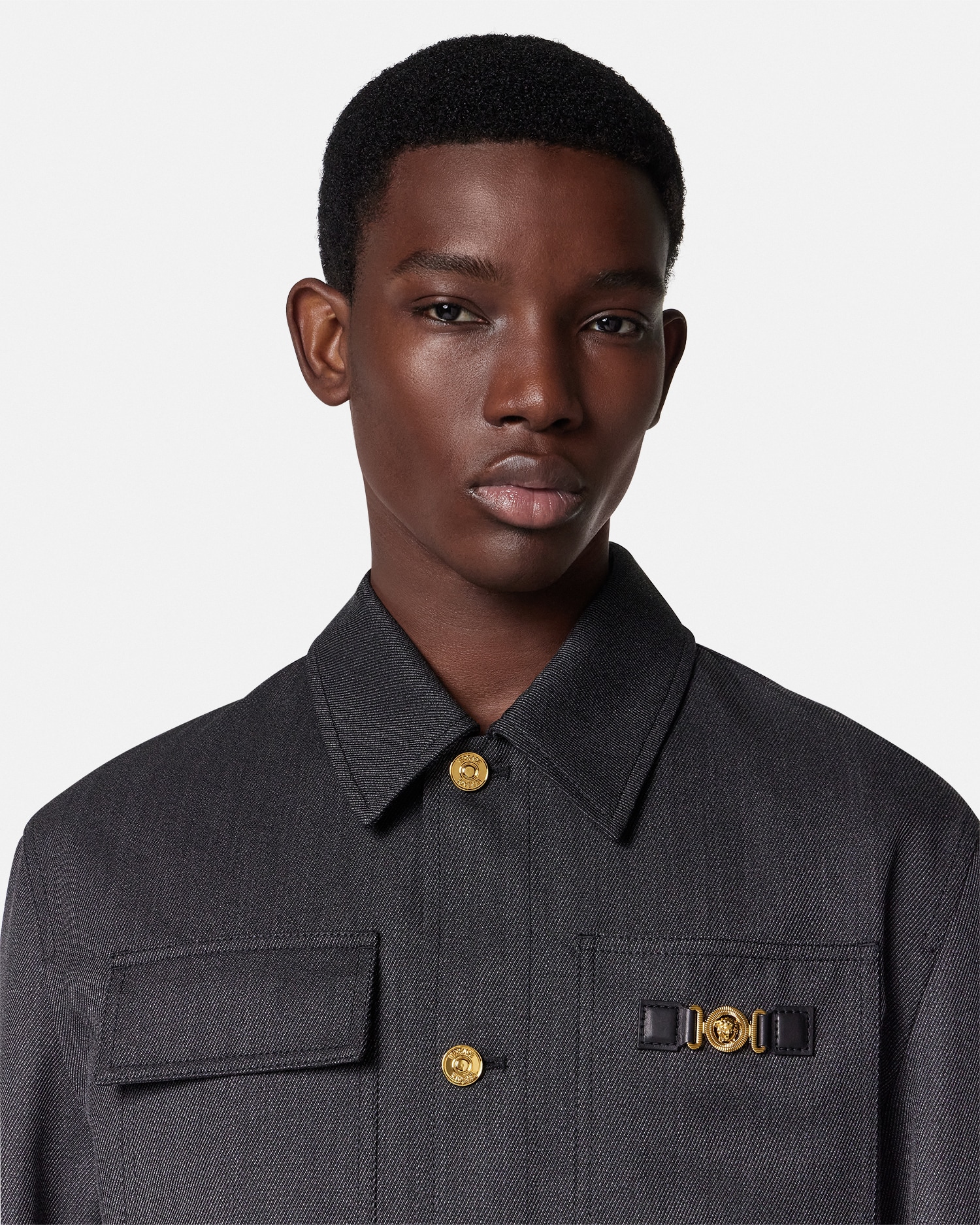 Mouliné Wool Carpenter Jacket