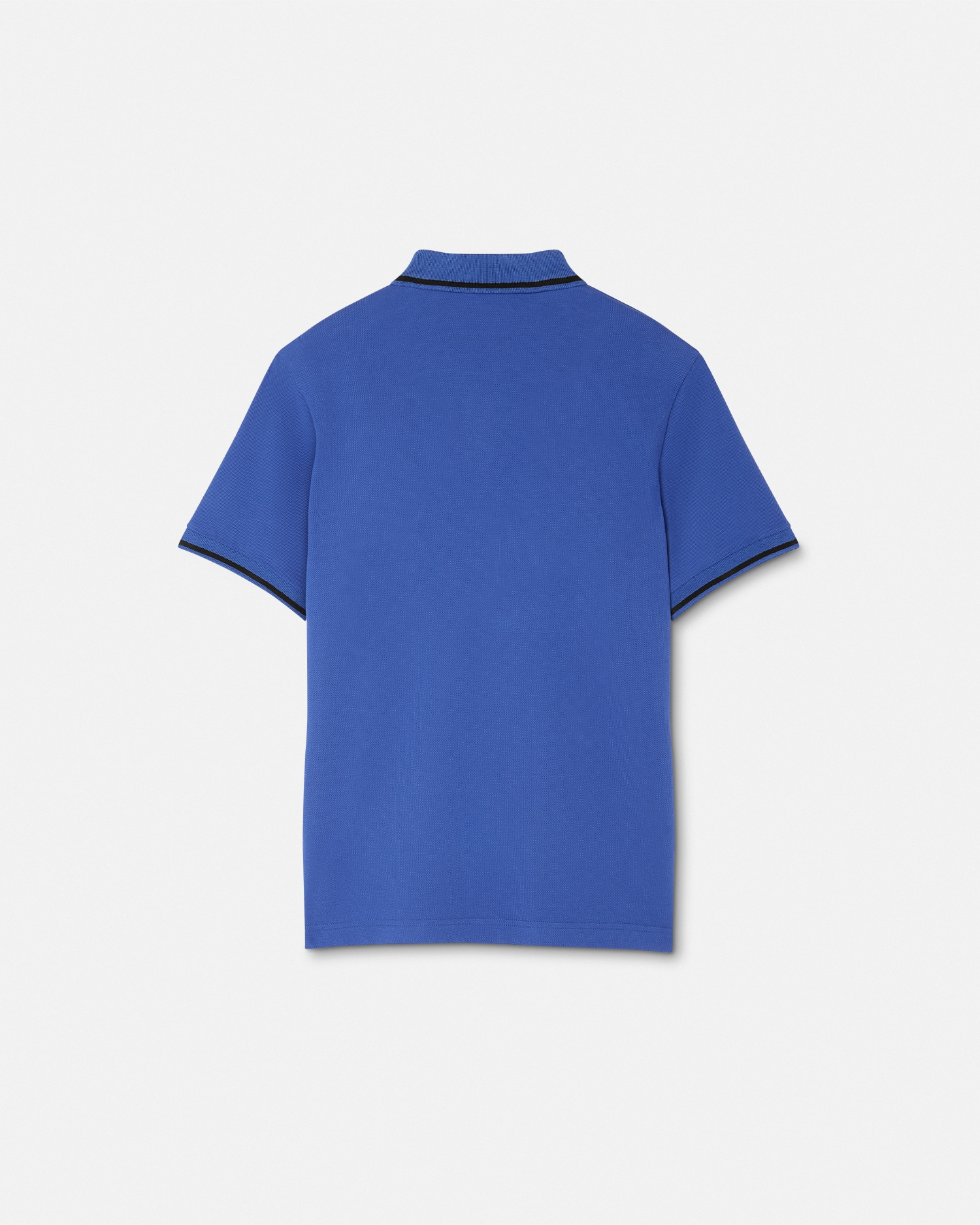 Embroidered V-Emblem Polo Shirt