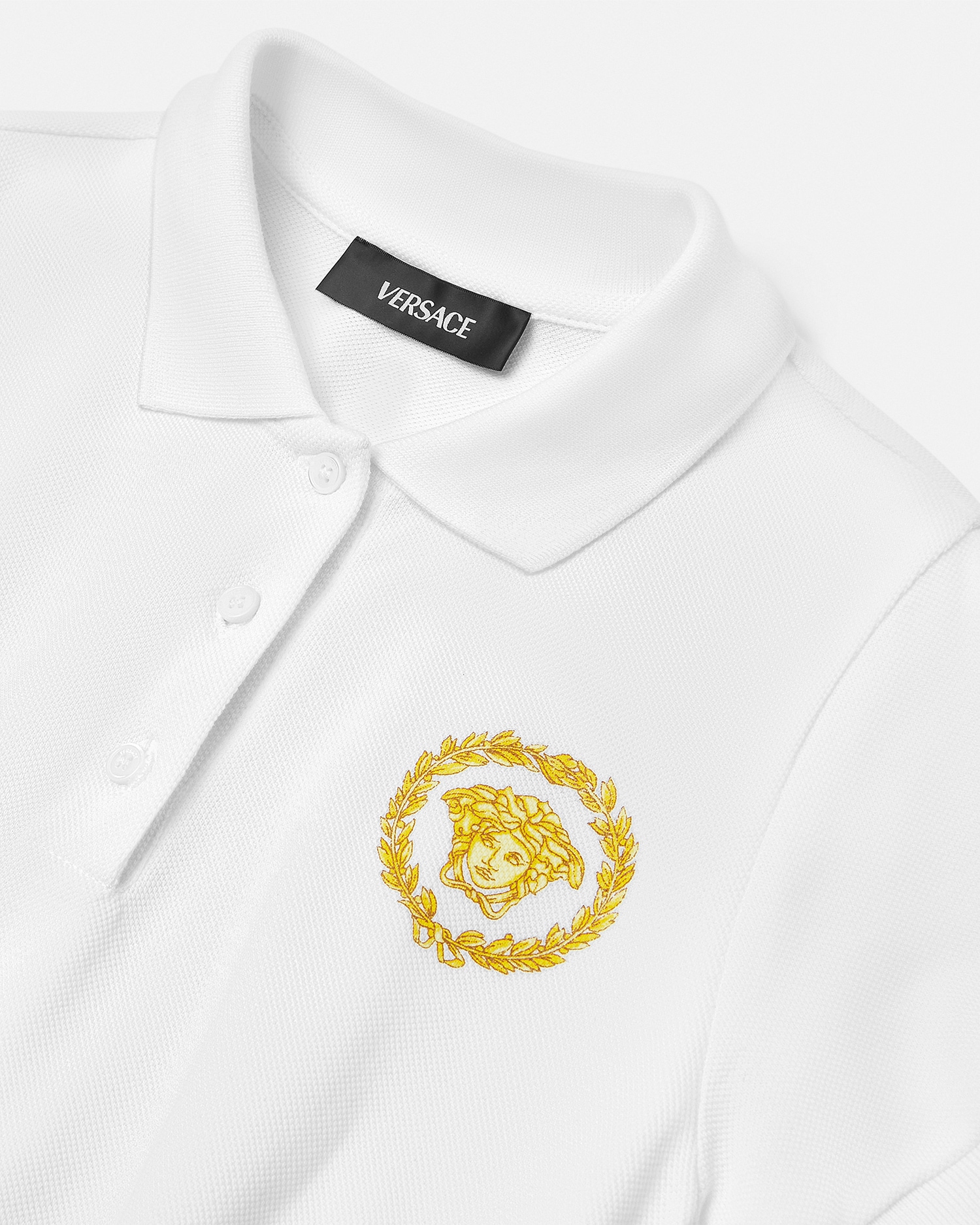 Short-Sleeved Kids Polo Dress