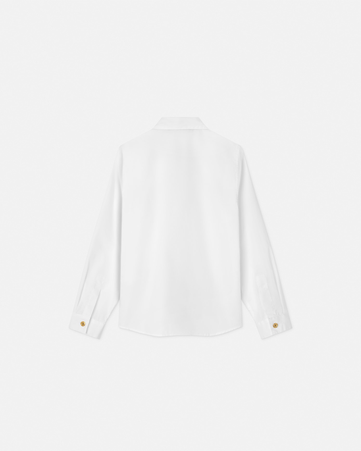 Versace Logo Crest Oxford Kids Shirt