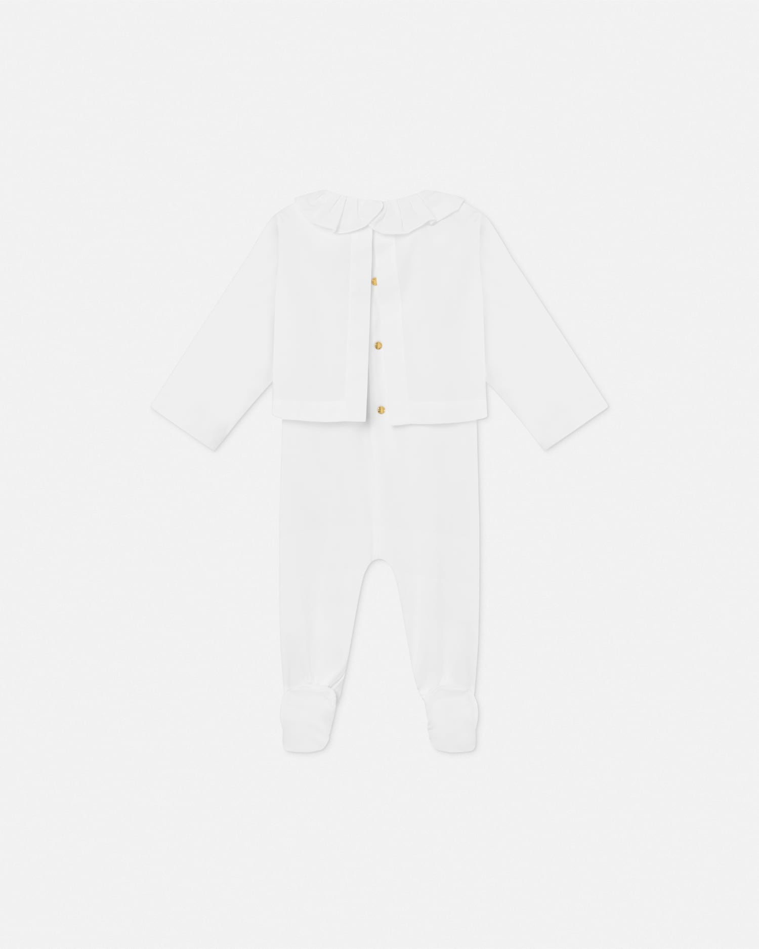 Embroidered Medusa Baby Sleepsuit