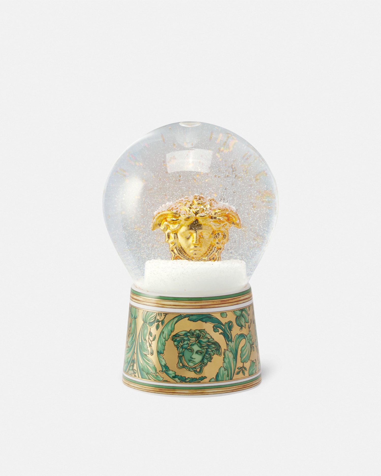 Versace Medusa Garland Snow Globe