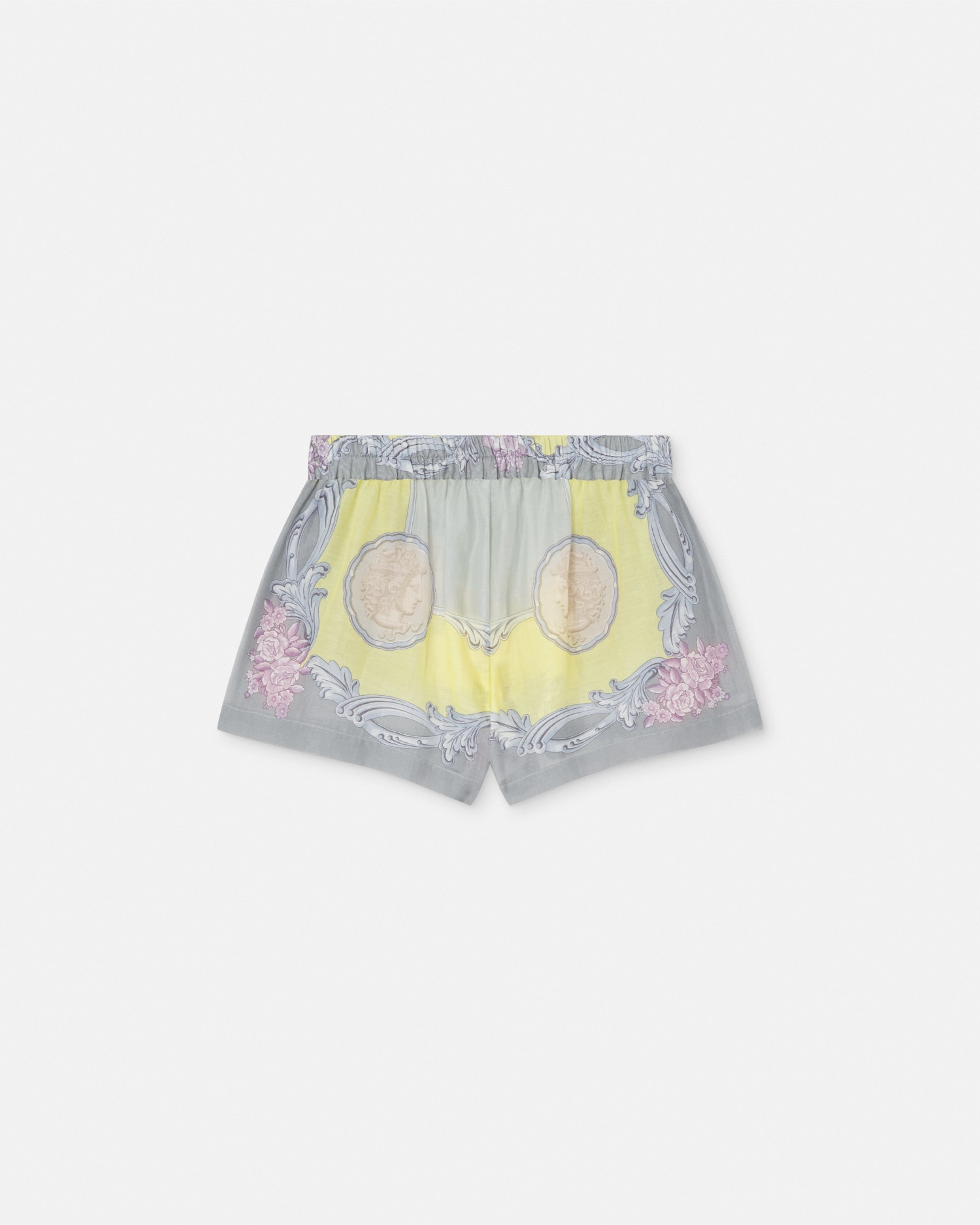 Versace Short De Bain Cameo In Imprimer