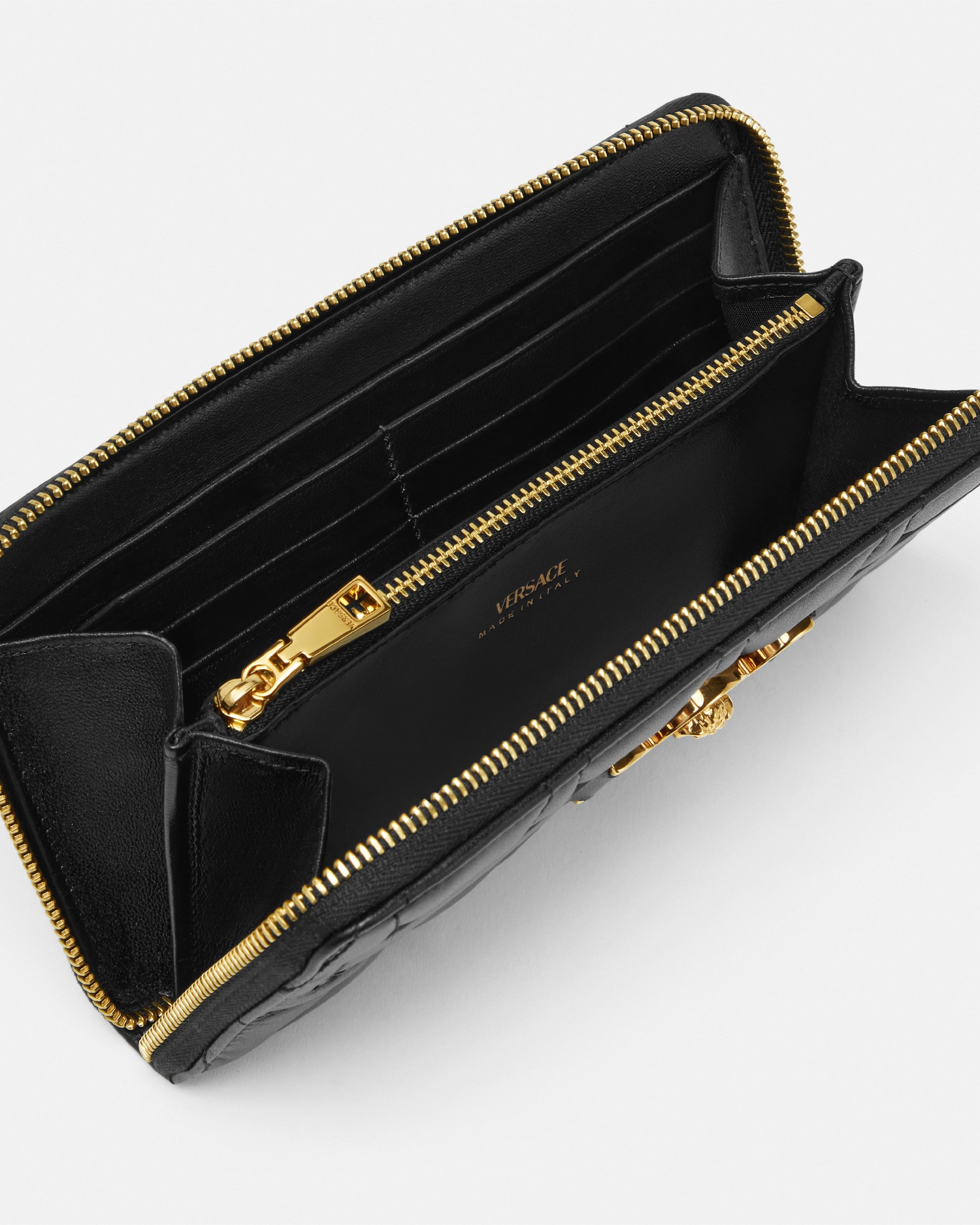 Medusa '95 Quilted Nappa Wallet