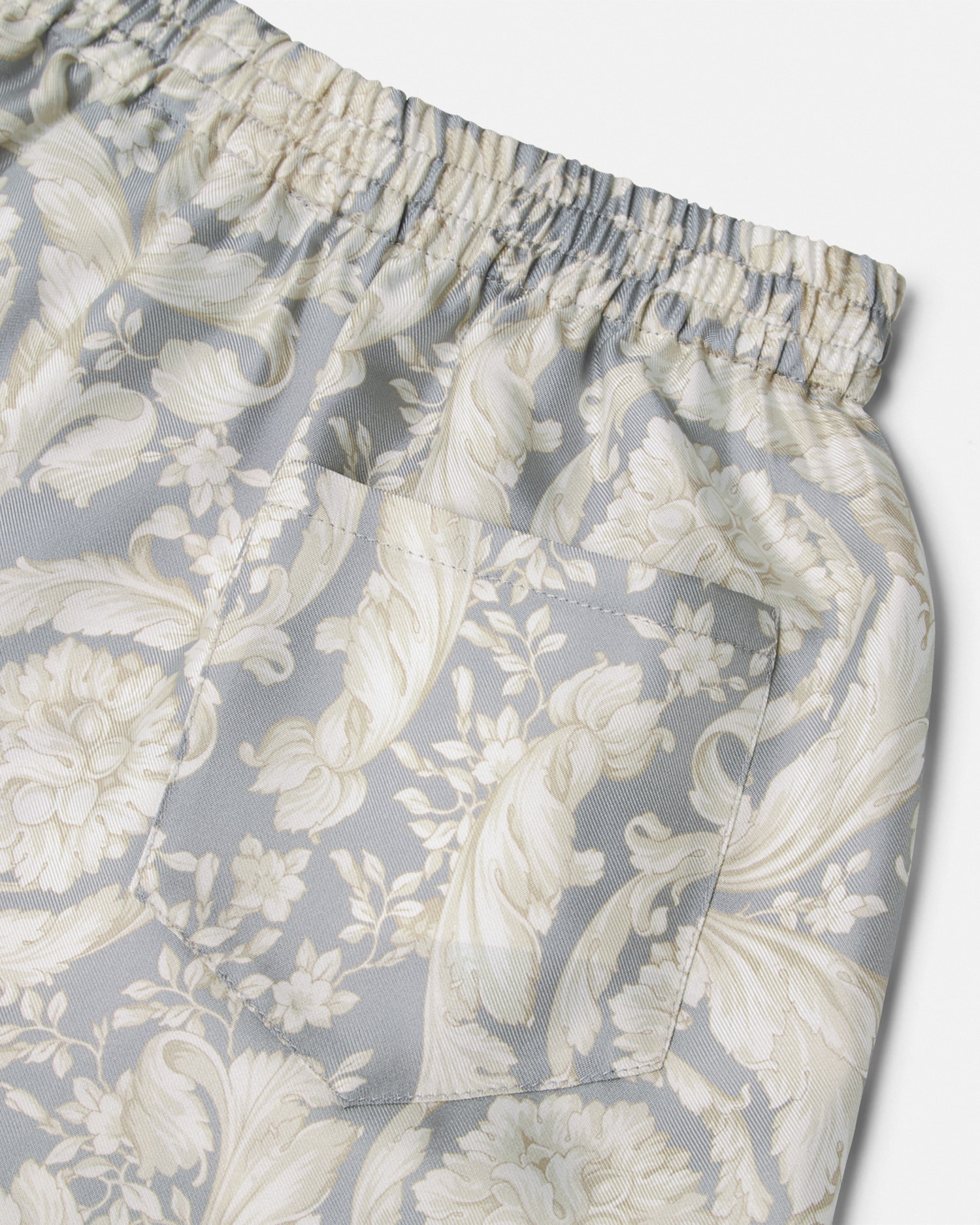 Barocco Kids Silk Bermuda Shorts