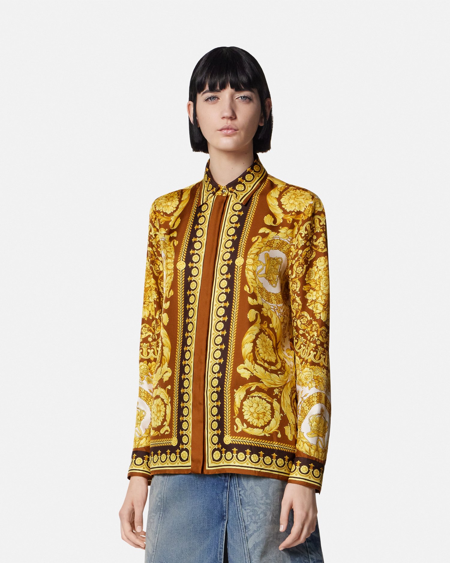 Barocco Silk Shirt