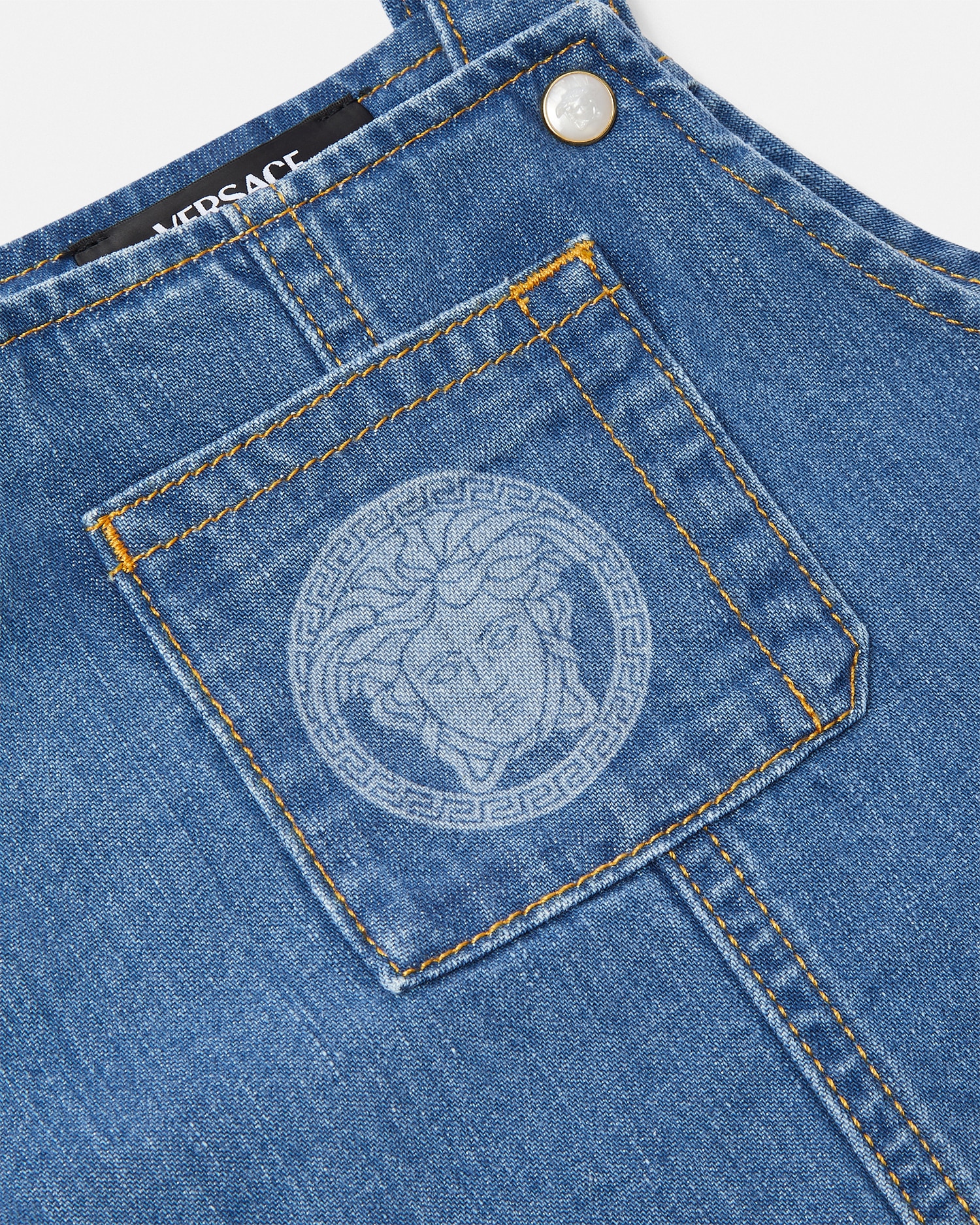 Denim Kids Overall Dress