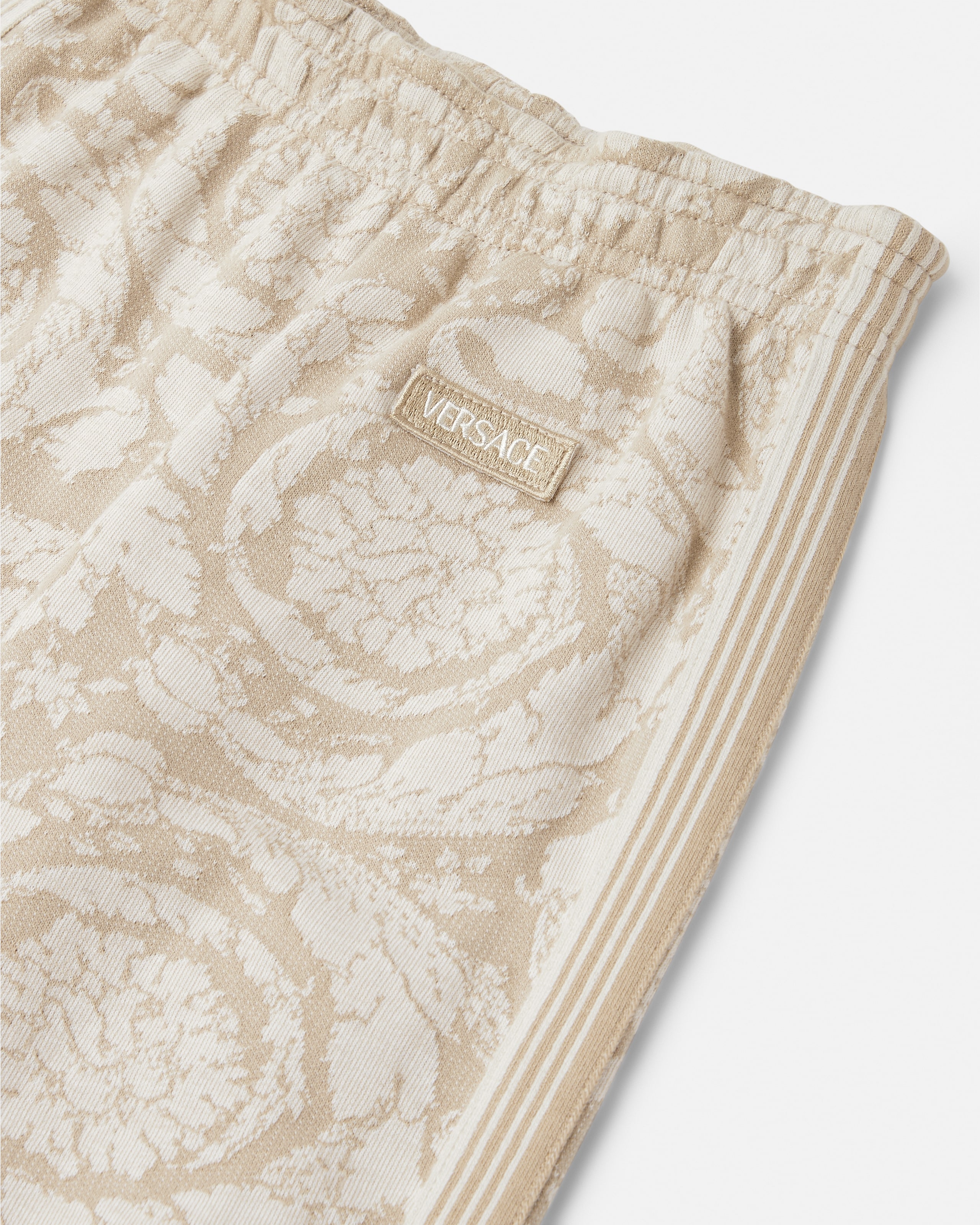 Kids Jacquard Cotton-Jersey Sweatpants