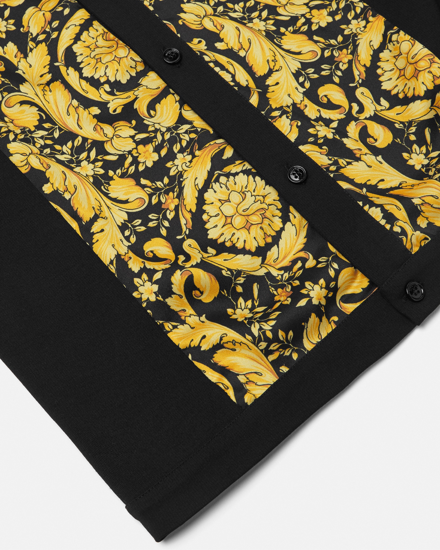 Barocco Paneled Kids Shirt