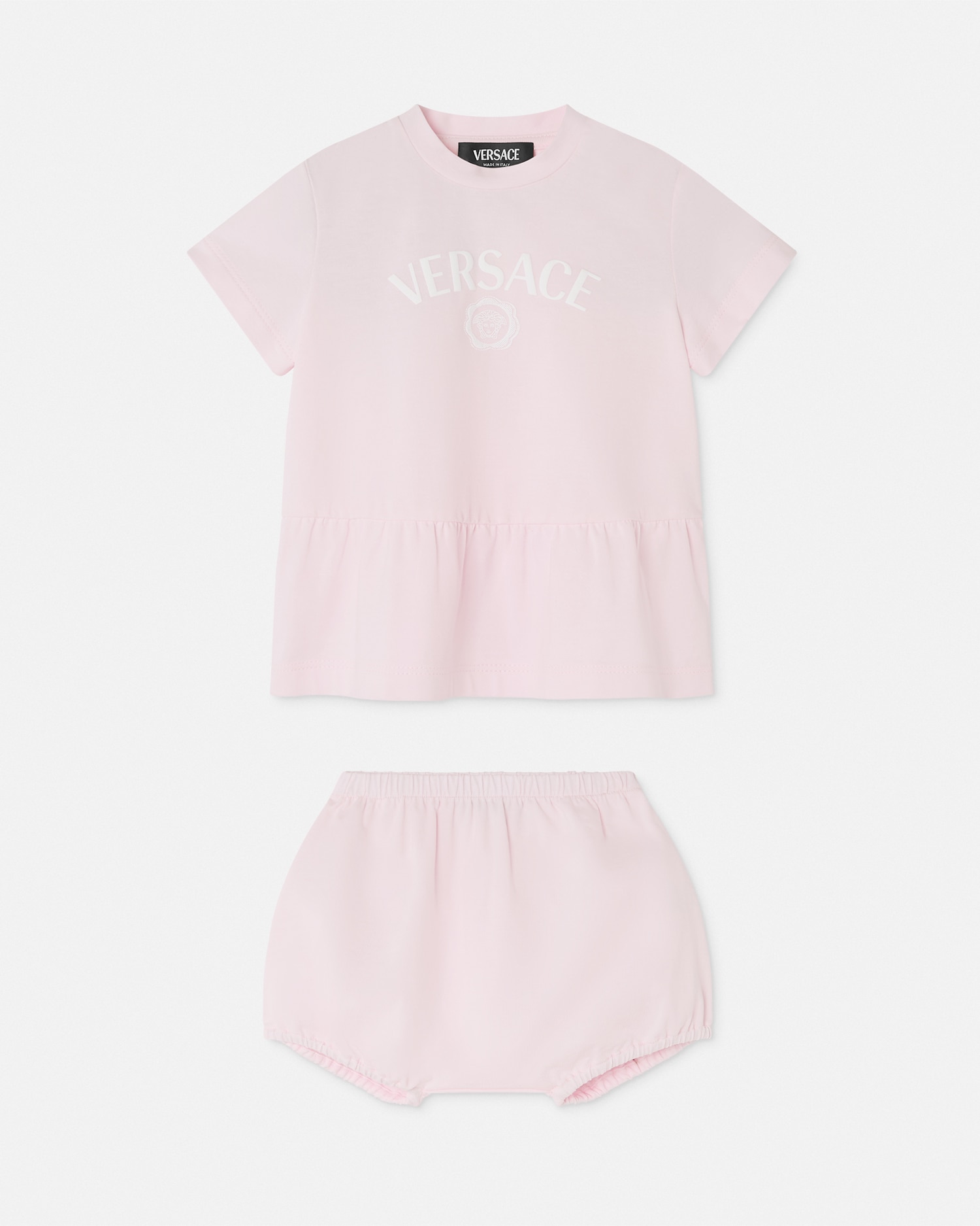 Versace Ensemble Robe  Logo Baby