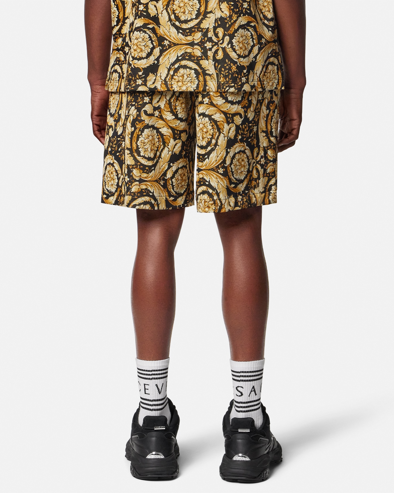 Barocco Jacquard Sweat Shorts