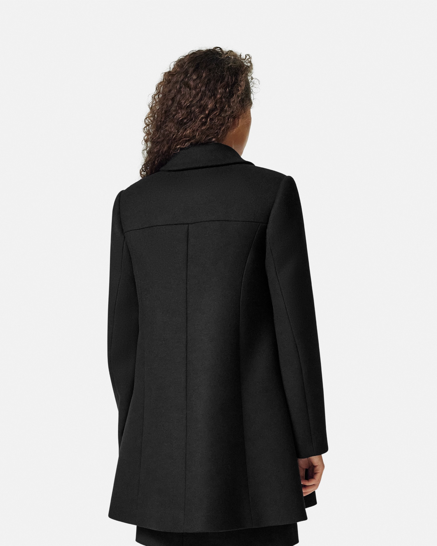 コート VERSACE Women Coats 1013530 1A10074 1E510 Gray Women's Trench Coats, Puffer and Leather Jackets | VERSACE US
