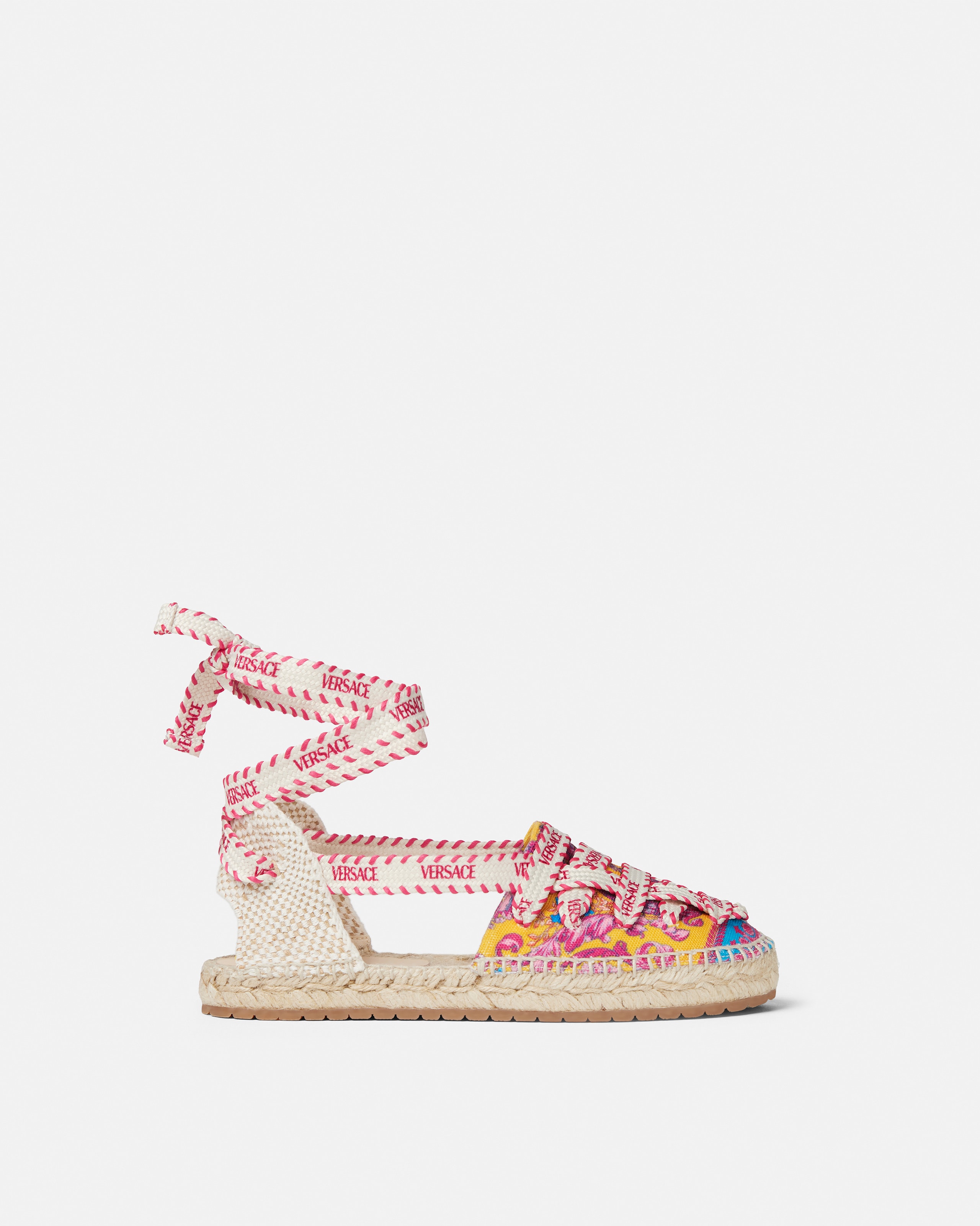 Kids Printed Canvas Espadrilles