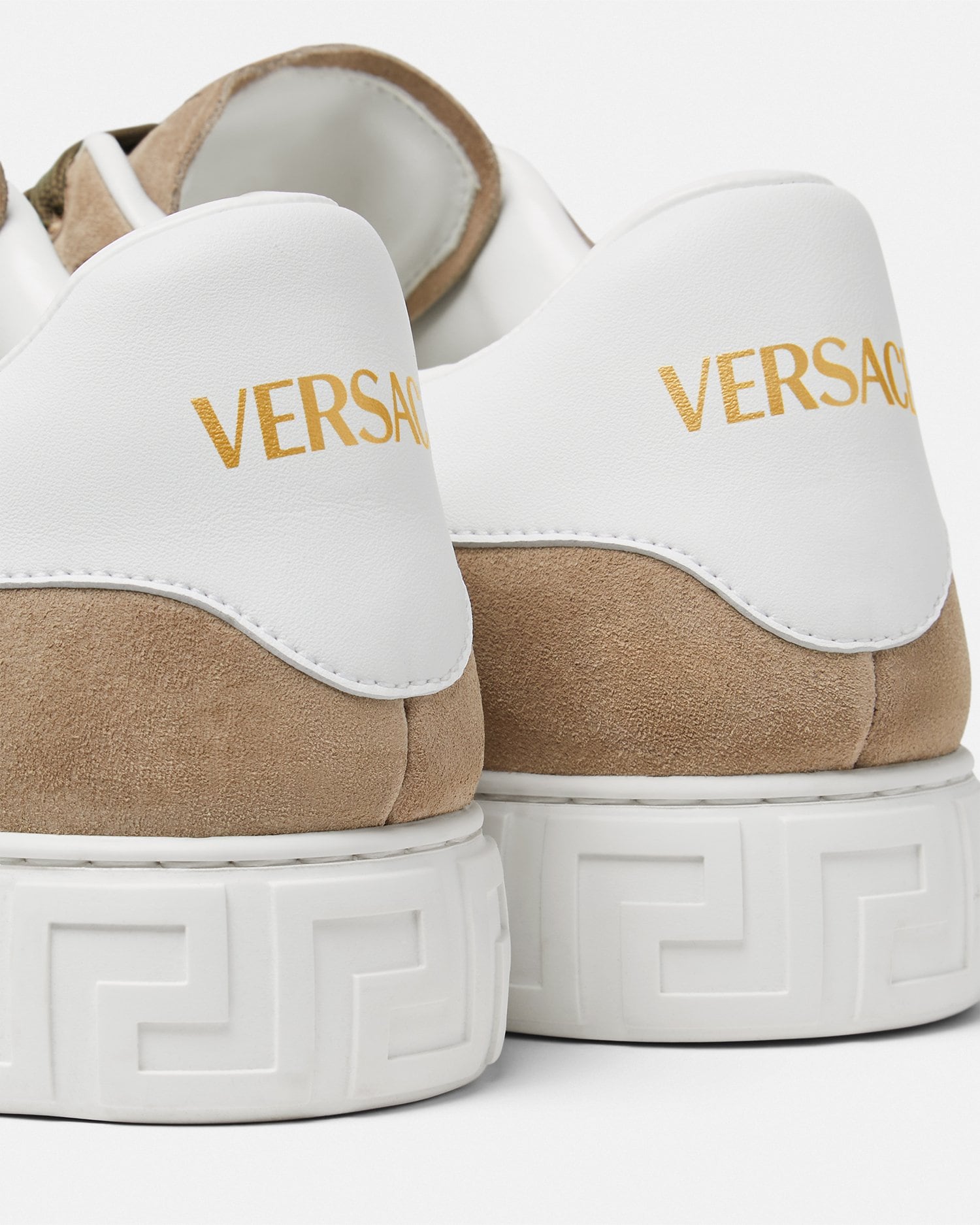 Suede Greca Sneakers