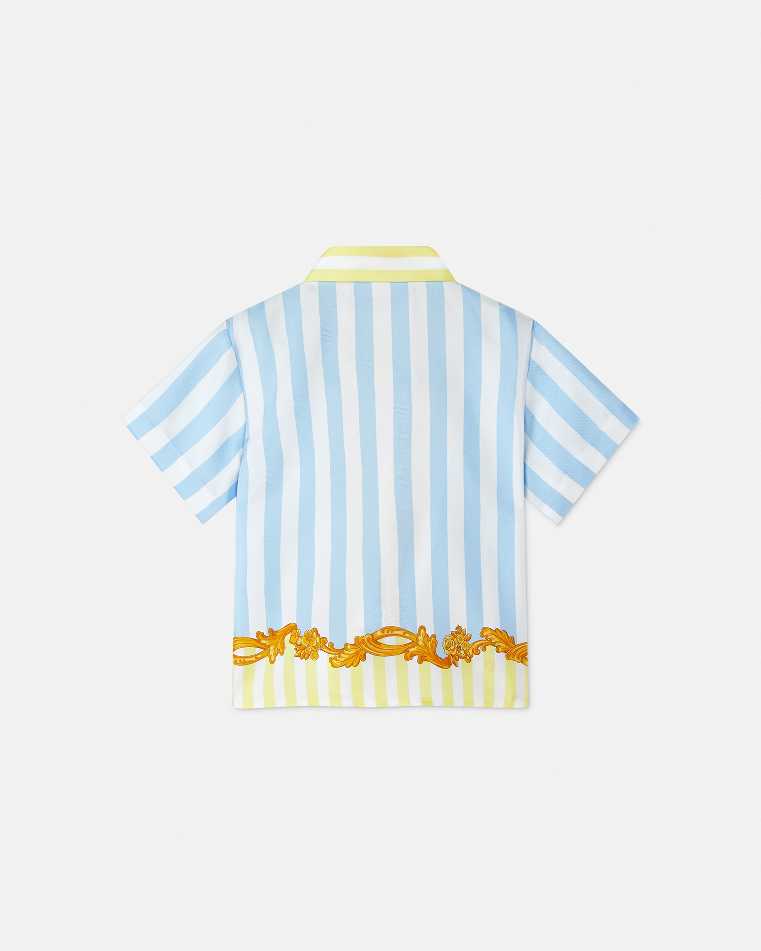 Barocco Pinstripe Silk Kids Shirt
