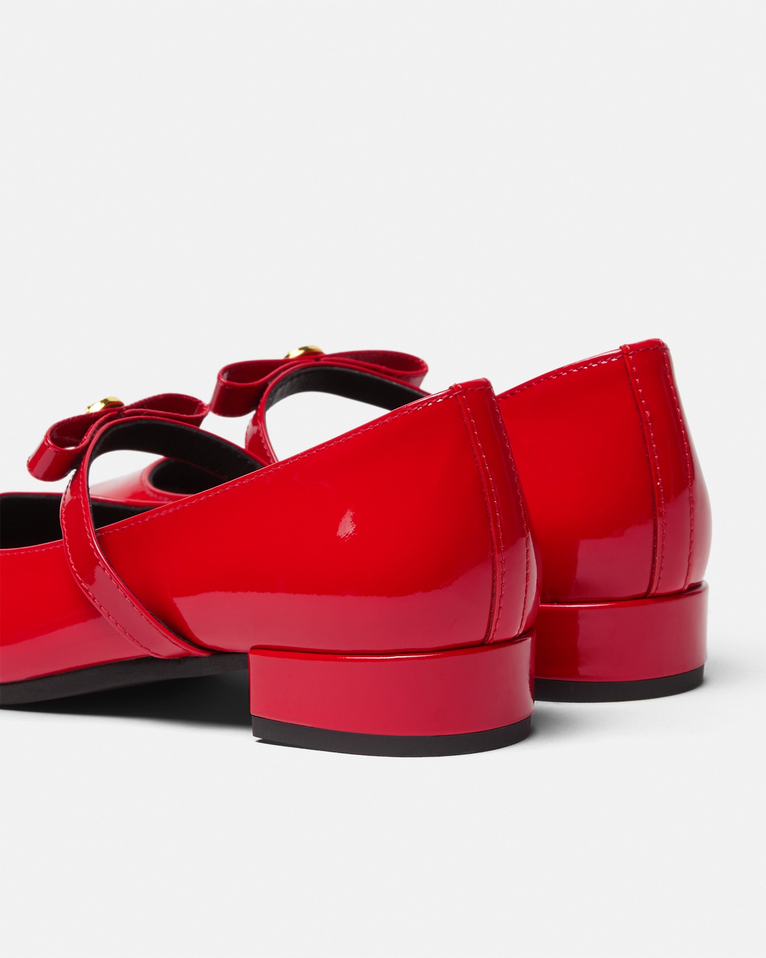 VERSACE BALLERINES VERNIES GIANNI RIBBON KIDS