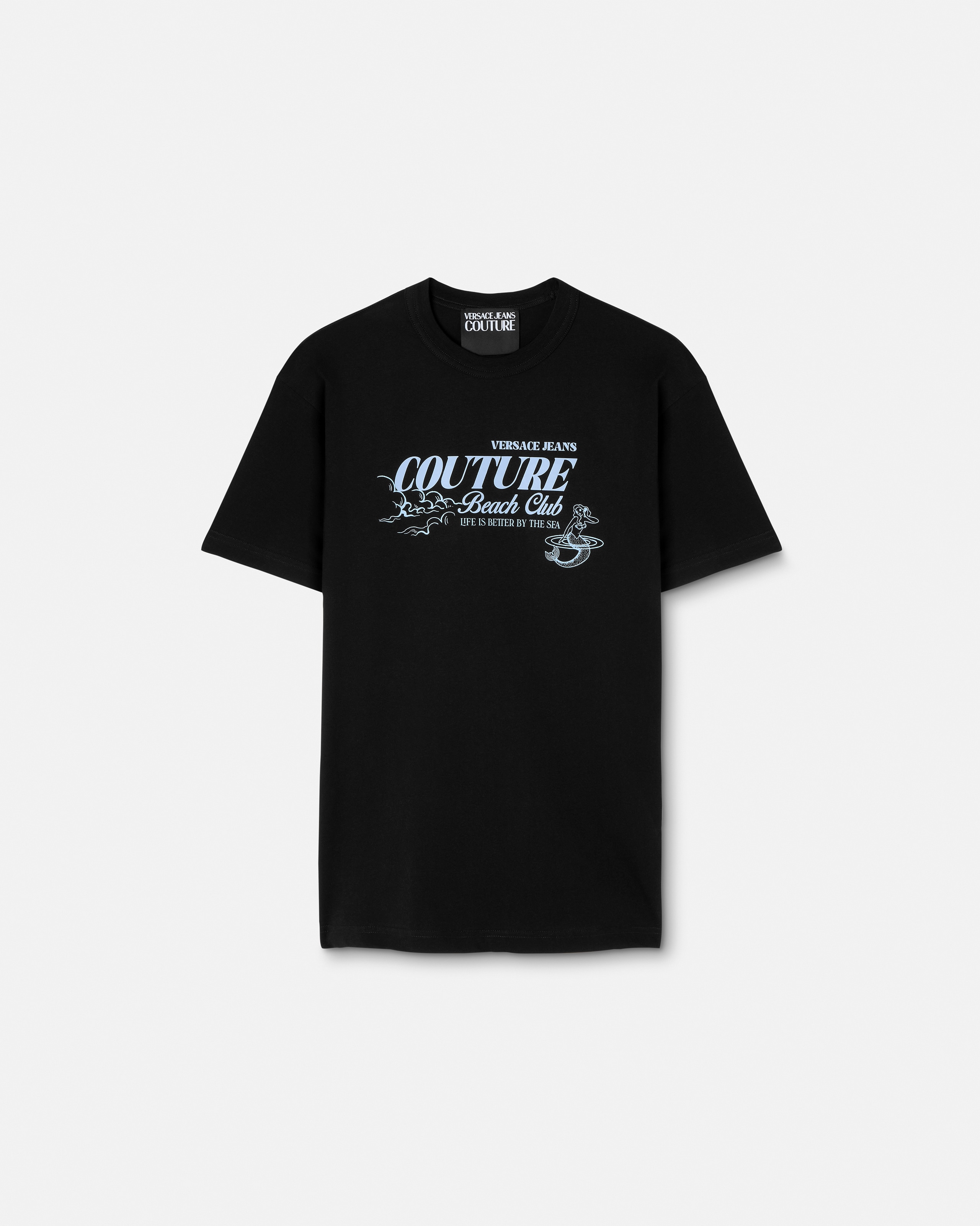 VERSACE JEANS COUTURE Tシャツ XXL 黒 【公式通販】