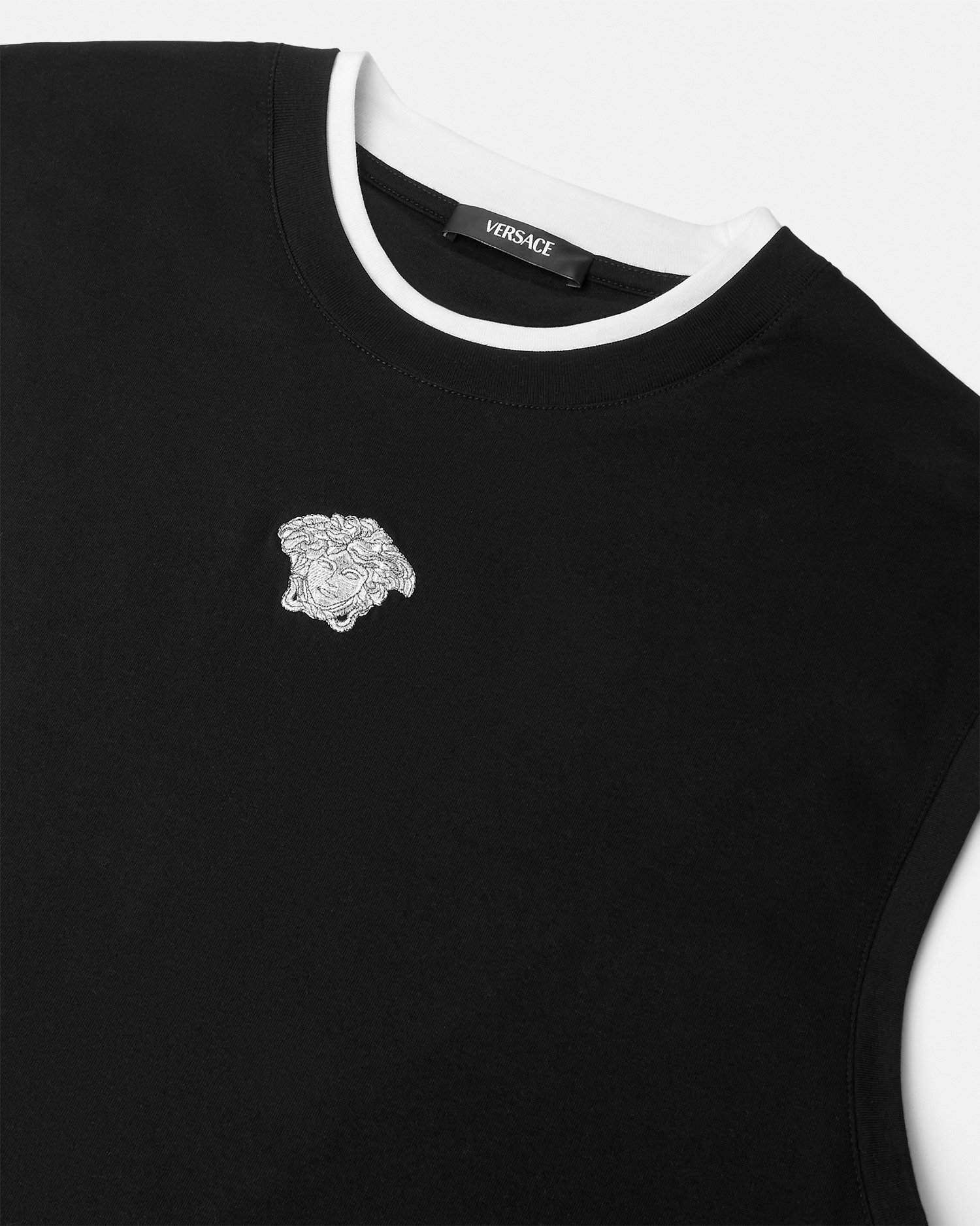 Embroidered Medusa Tank Top