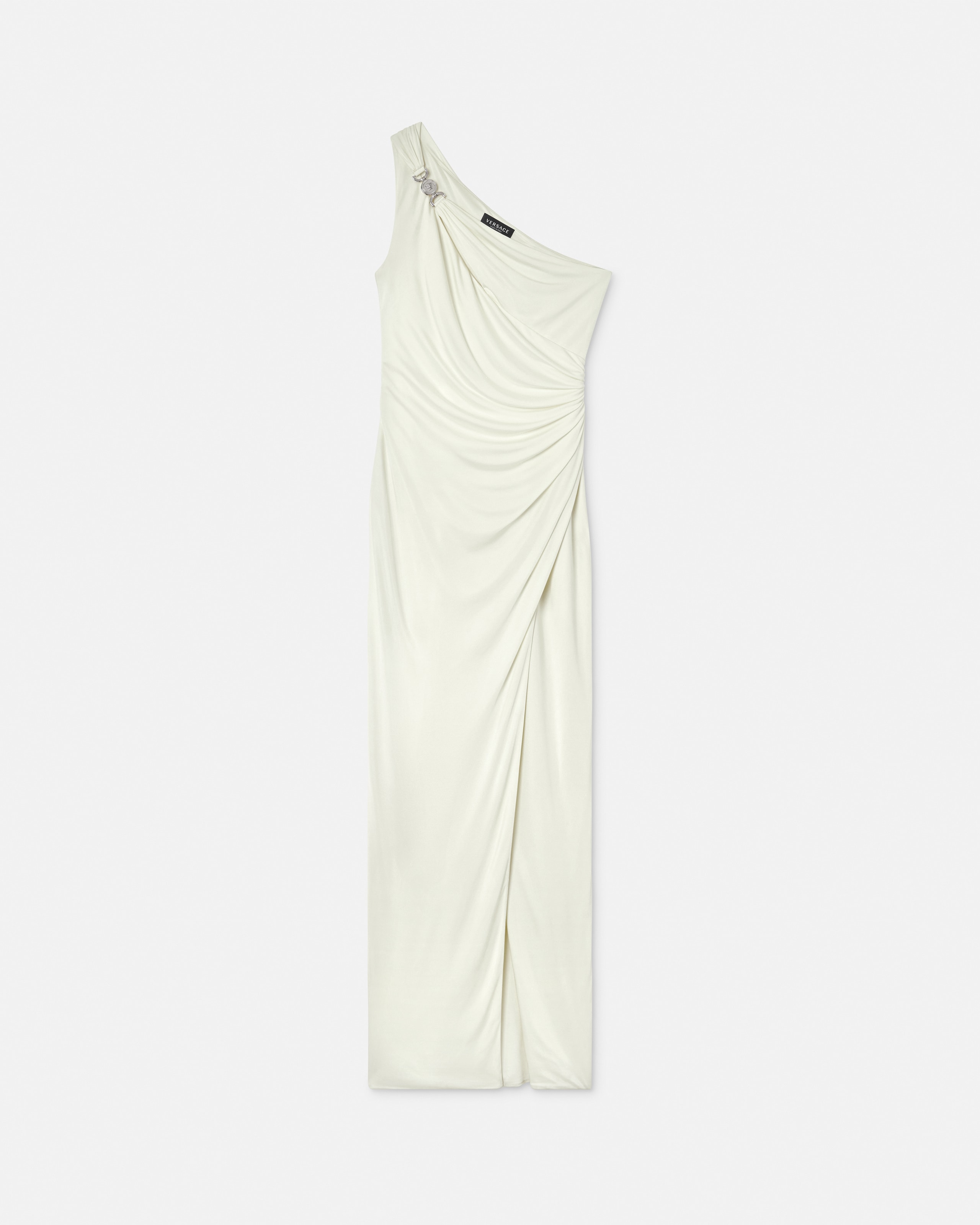 Viscose-Jersey Draped Gown