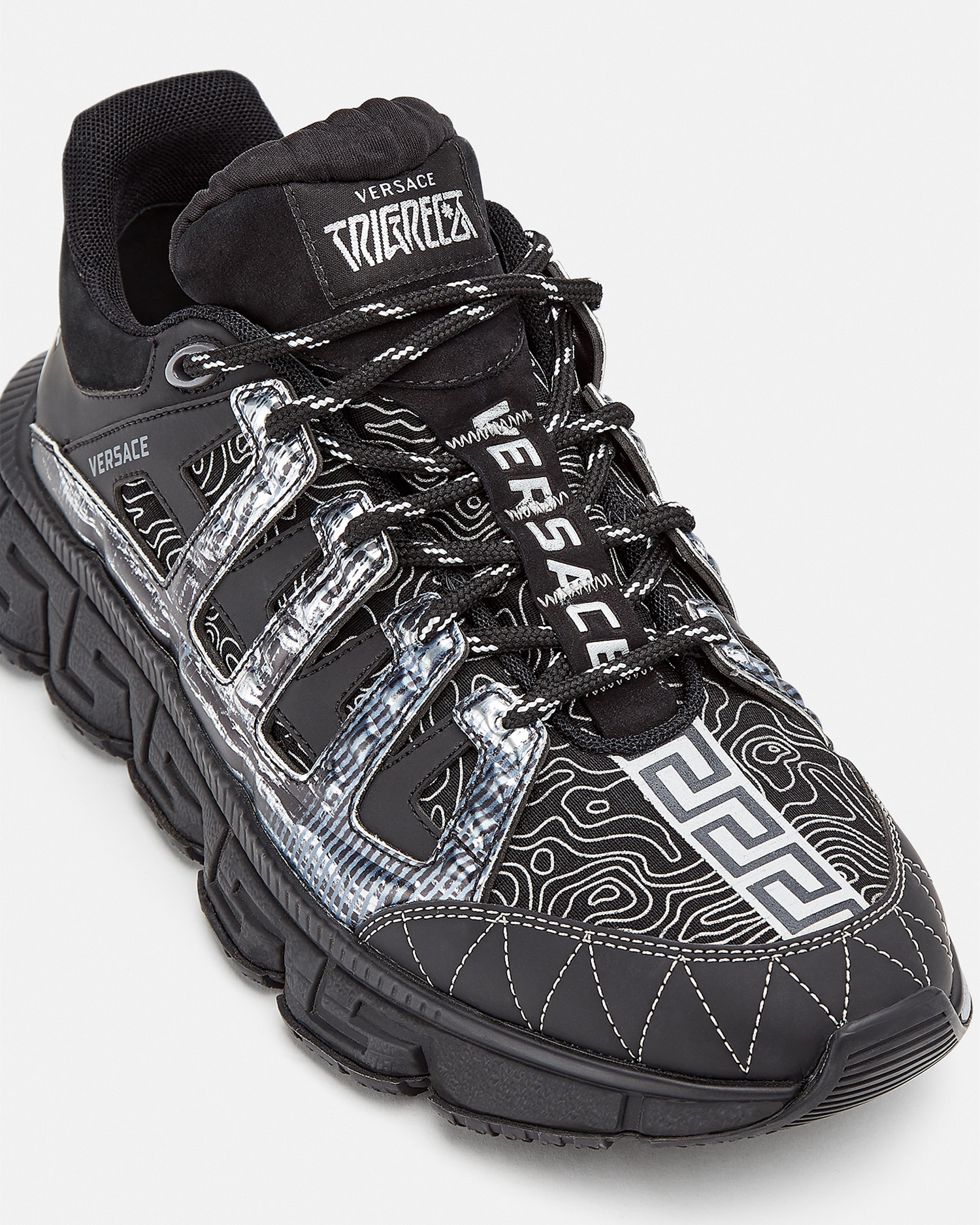 商品画像：Versace ヴェルサーチ トライグレカ Trigreca チャンキー 46 靴 1