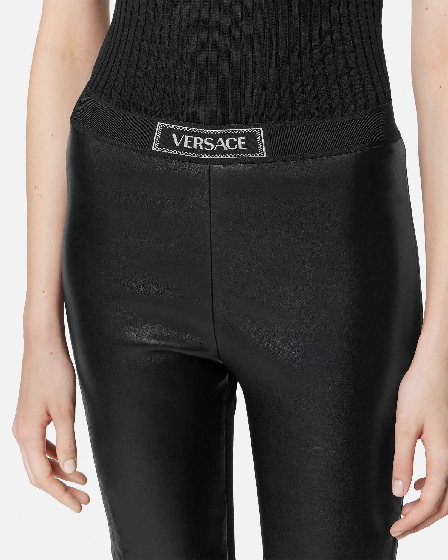 Plongé Leather Leggings