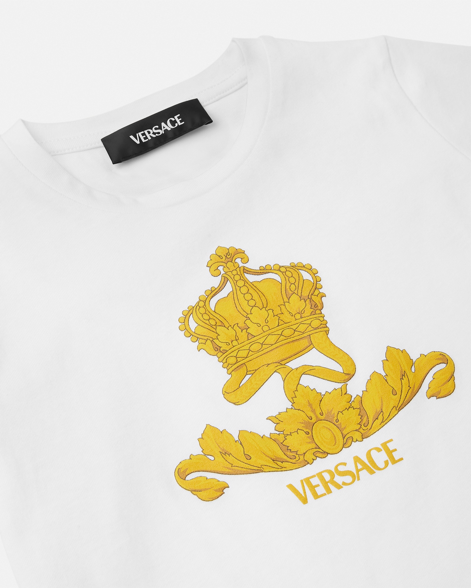Versace Logo Crest Kids T-Shirt