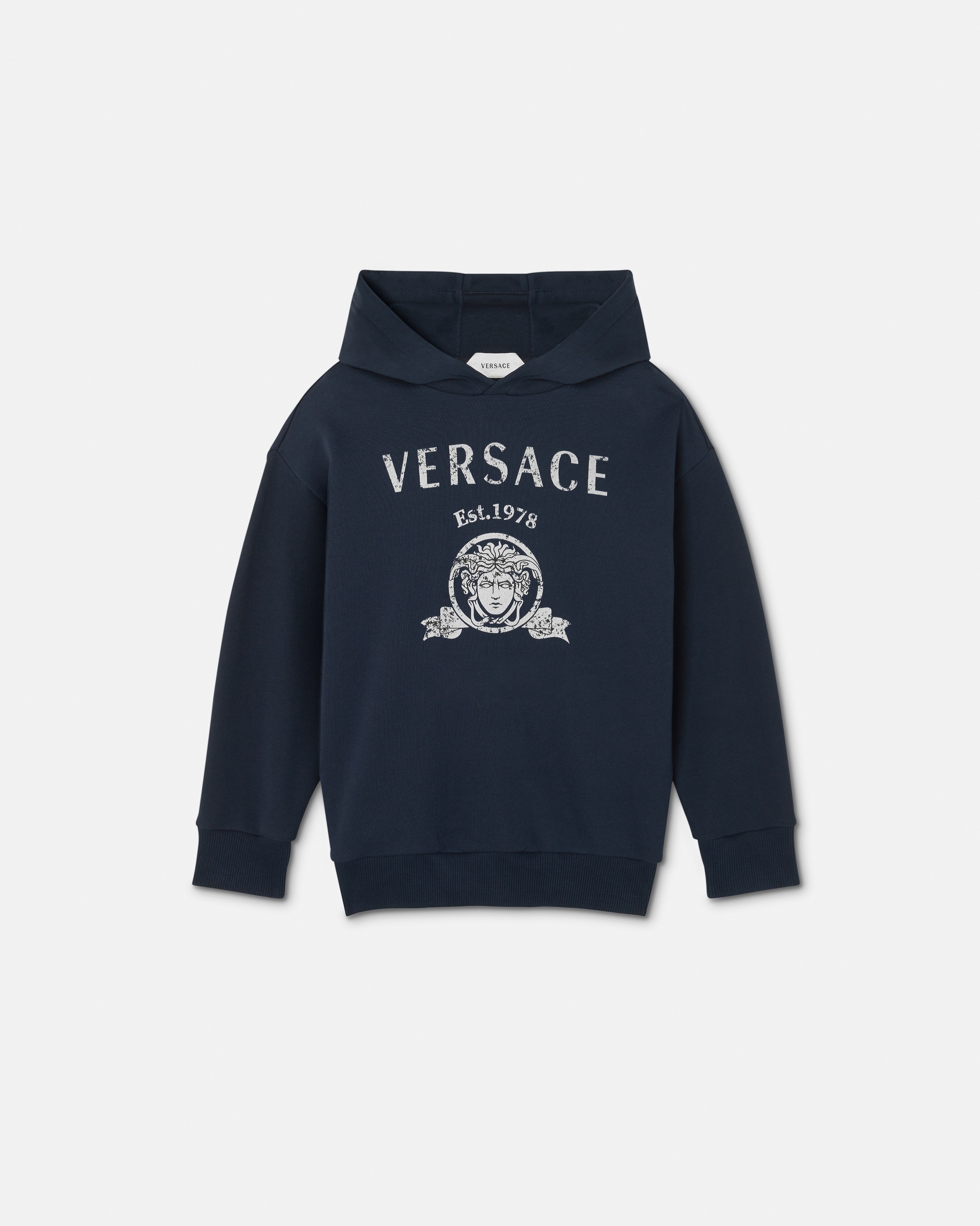 Girls' Designer Hoodies, Sweatshirts & Knitwear | VERSACE US
