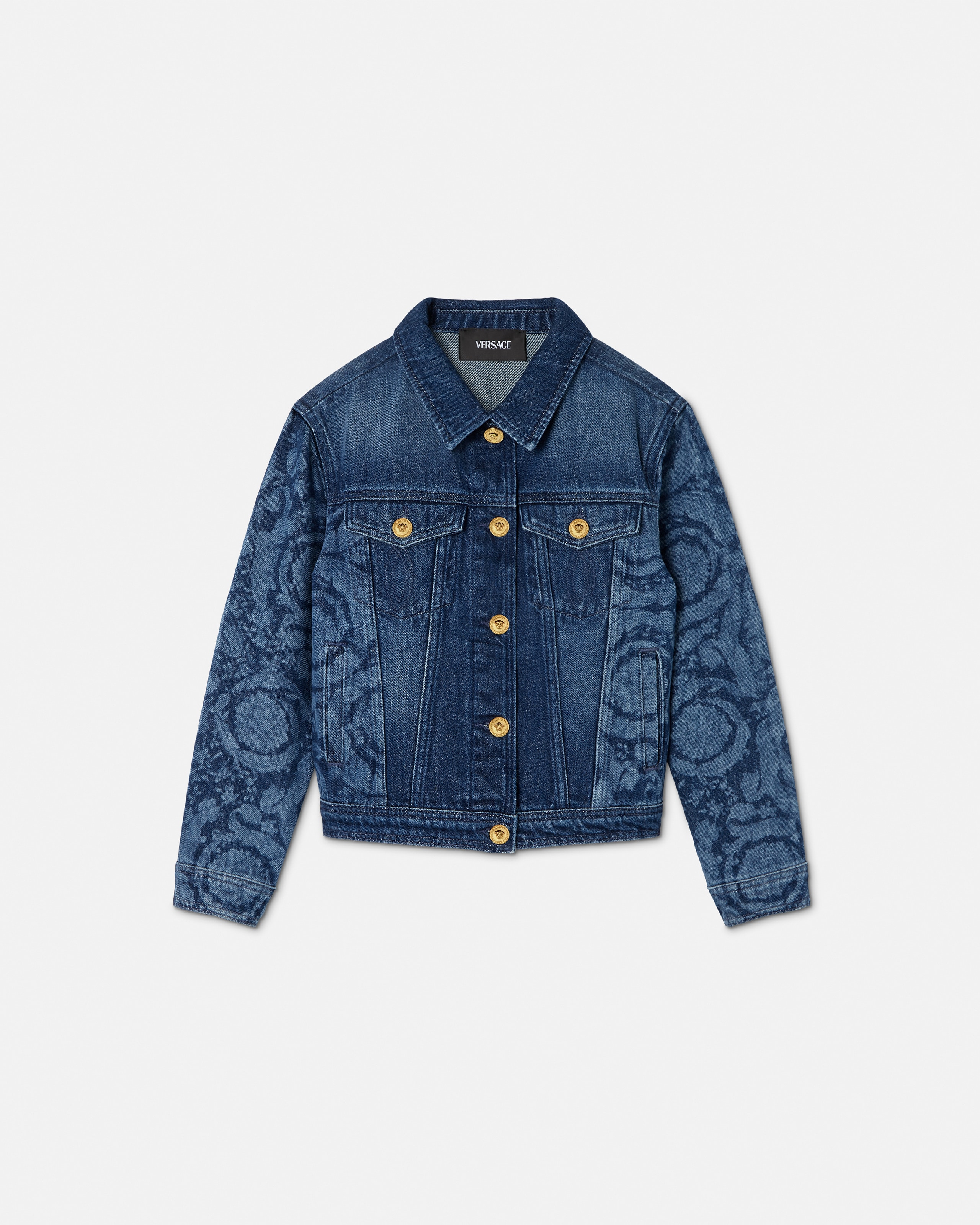 Kids Lasered Denim Blouson