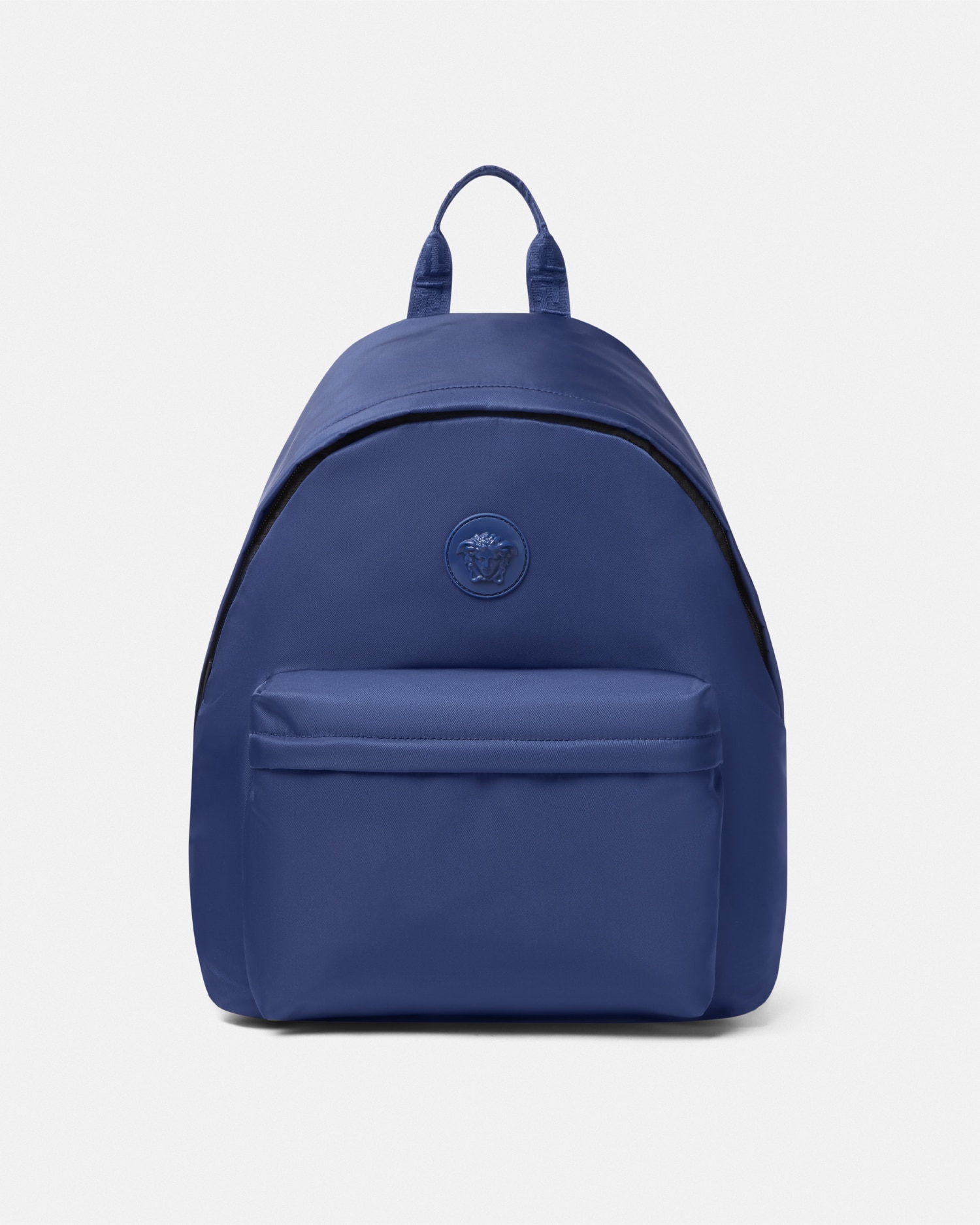 Versace Medusa Kids Backpack In Blue