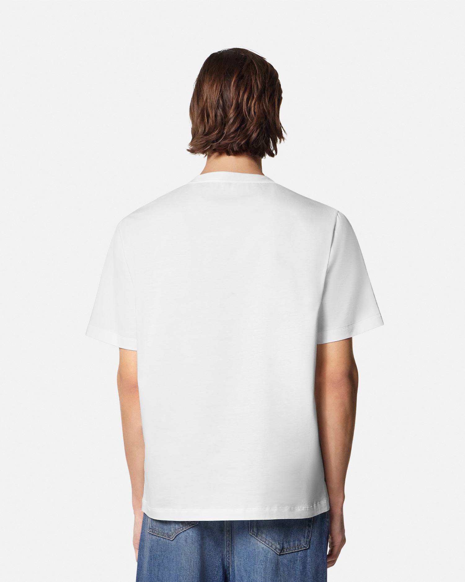 Tシャツ・カットソー VERSACE FW25 MEDUSA ROCK (1013302 1A150831W000) Medusa Rock T-Shirt | VERSACE US