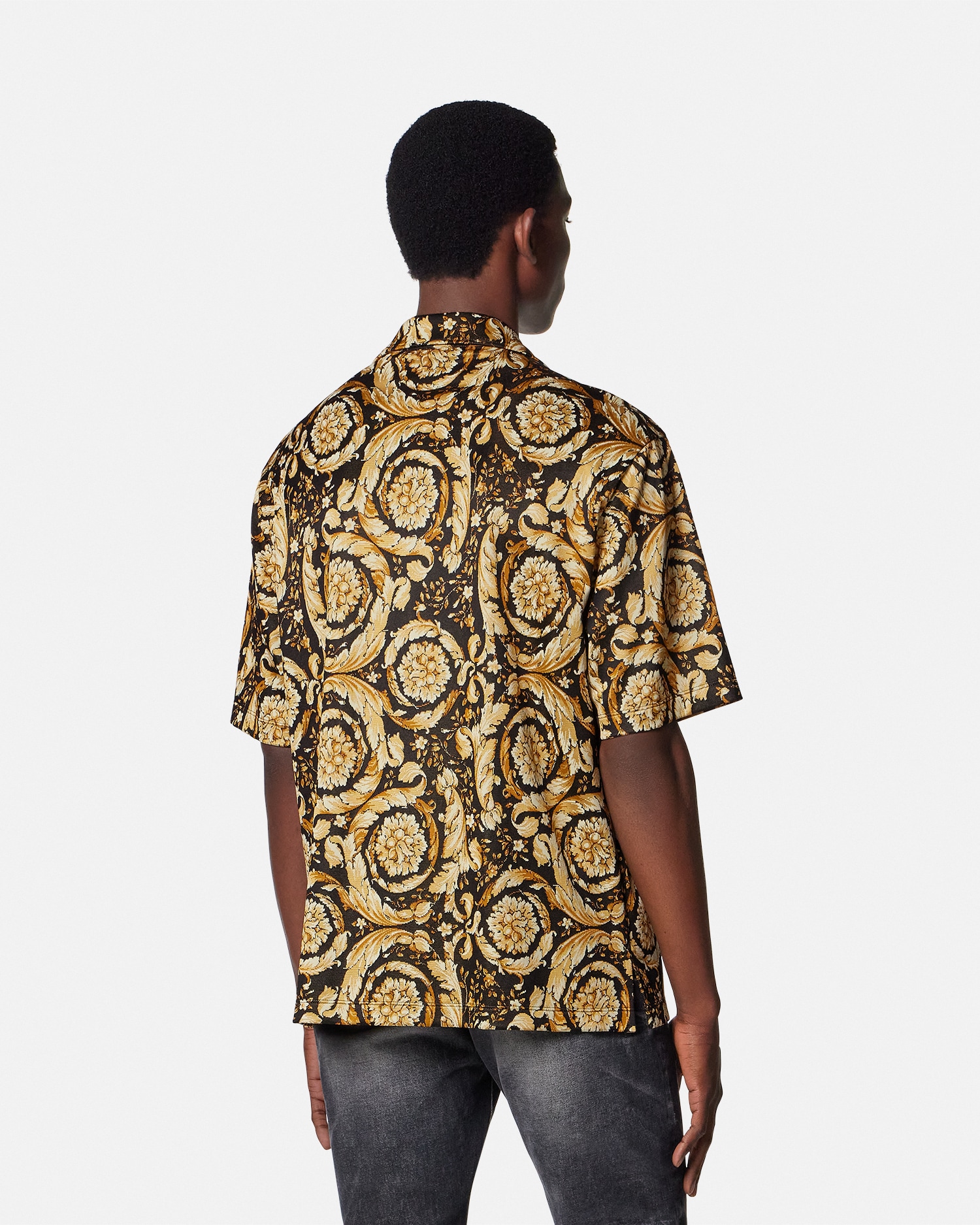 Barocco Jacquard Jersey Shirt