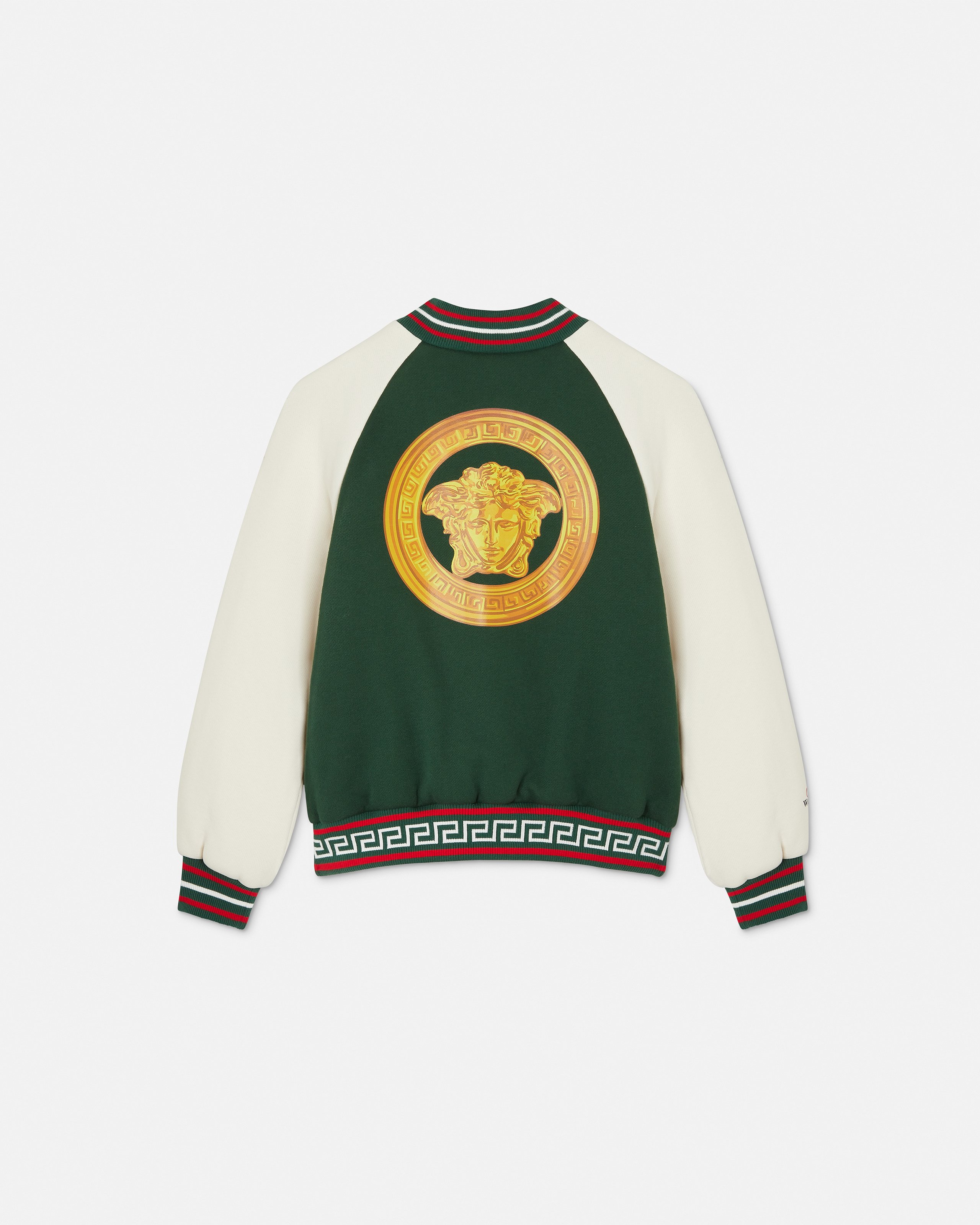 Kids Printed Cotton-Jersey Bomber