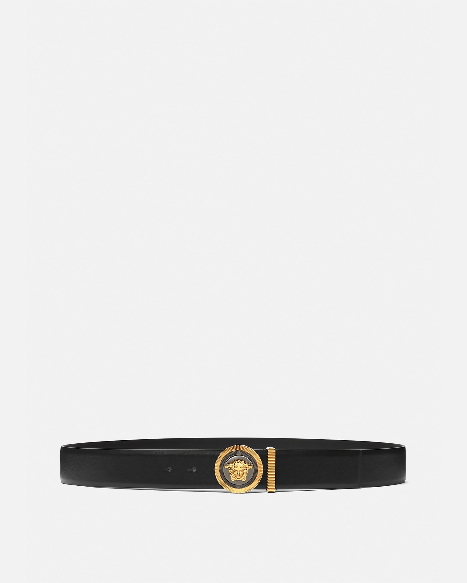 Medusa Biggie Leather Belt 1.6"