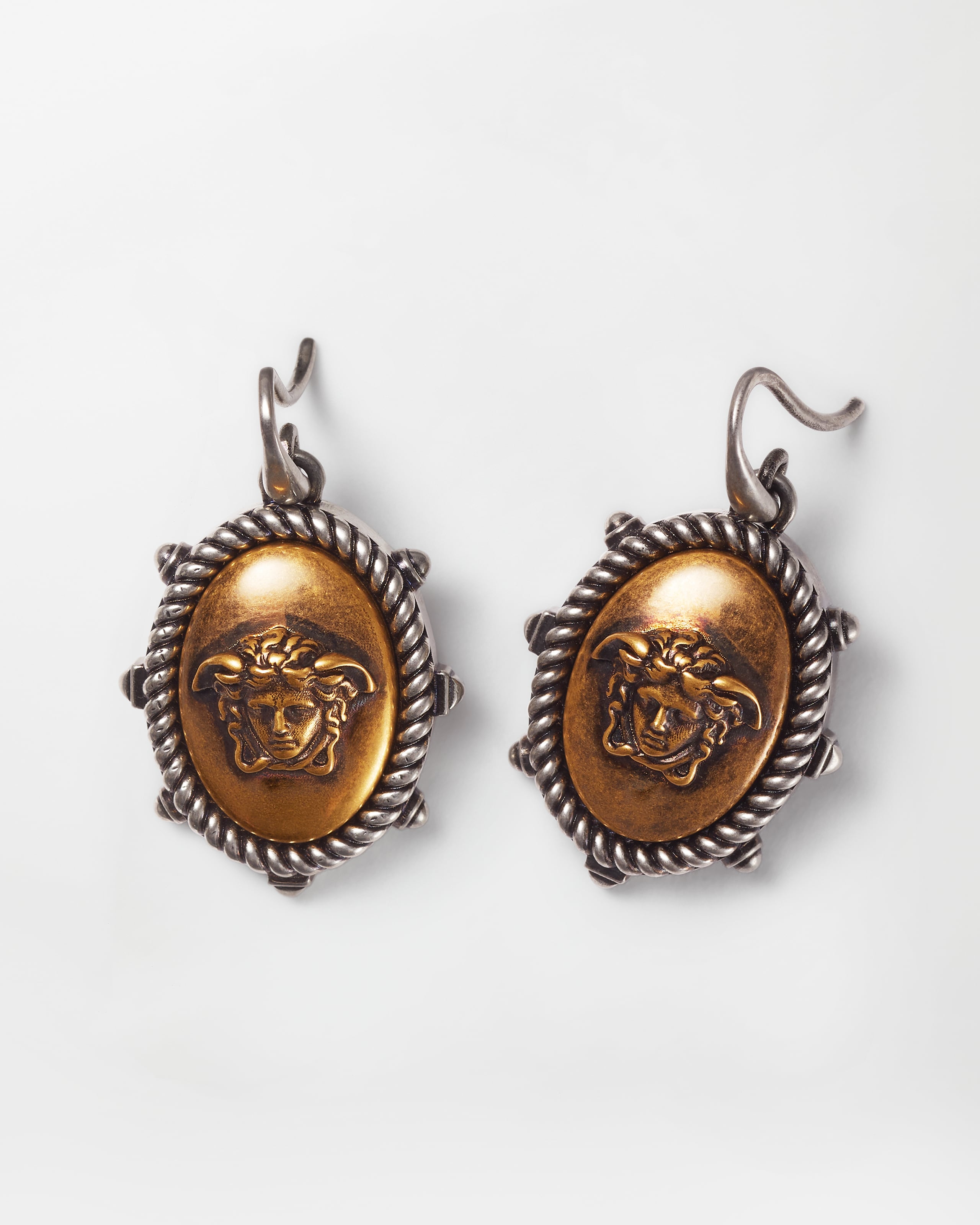 Versace Tivoli Earrings In Multi