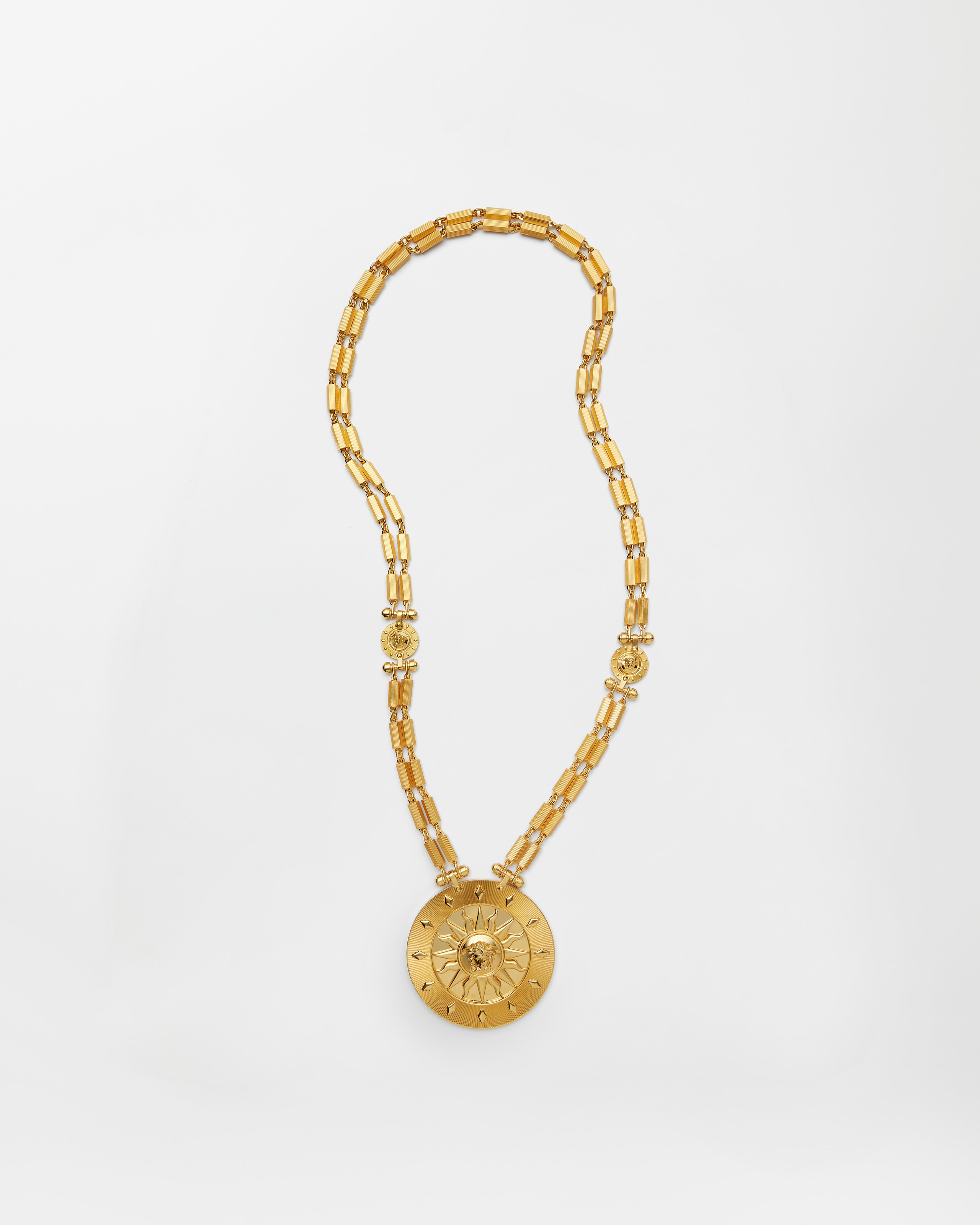 Versace Irradia Collana In Gold