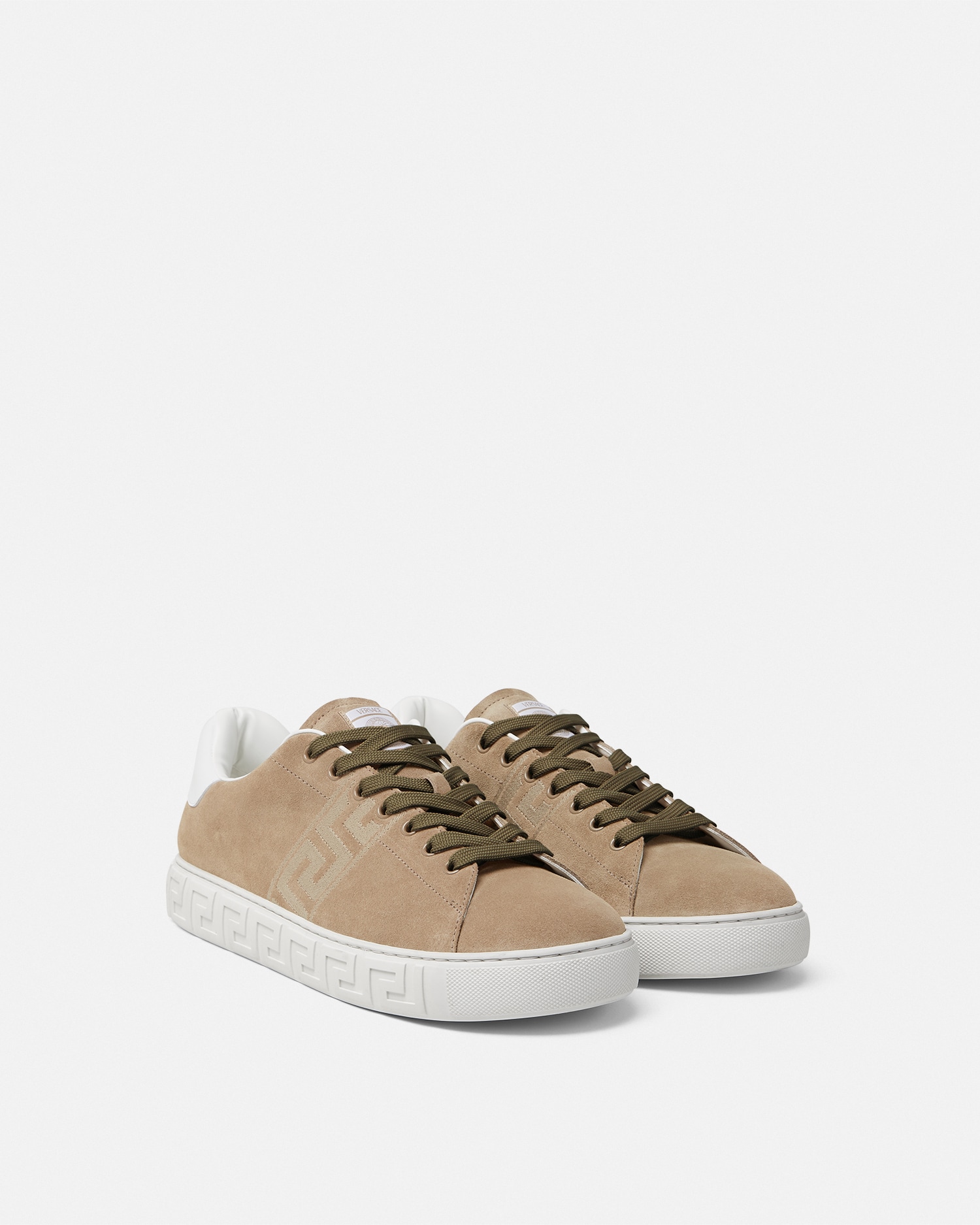 Greca Suede Sneakers