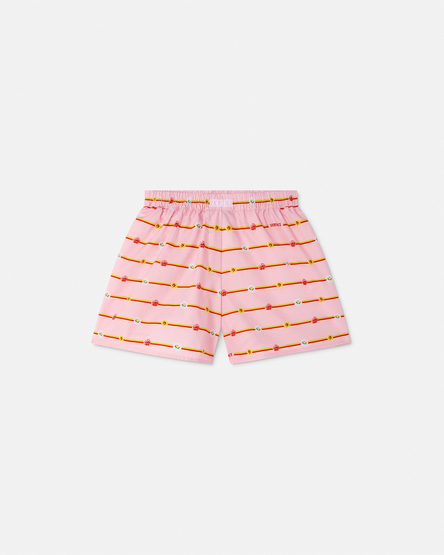 Versace Short In Bloom Kids In Rose+imprimer
