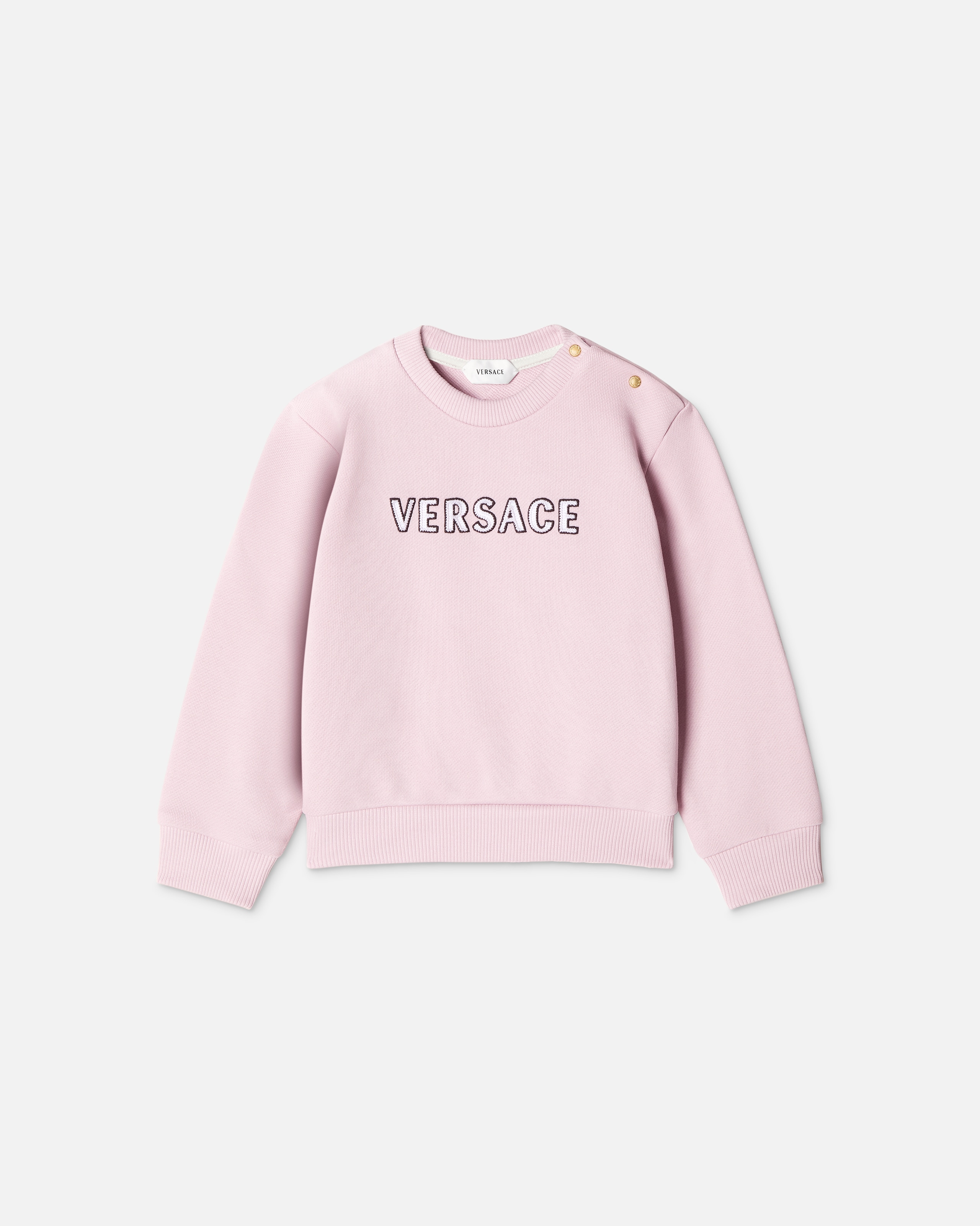 Baby Girl Designer Knit Sweaters & Sweatshirts | VERSACE