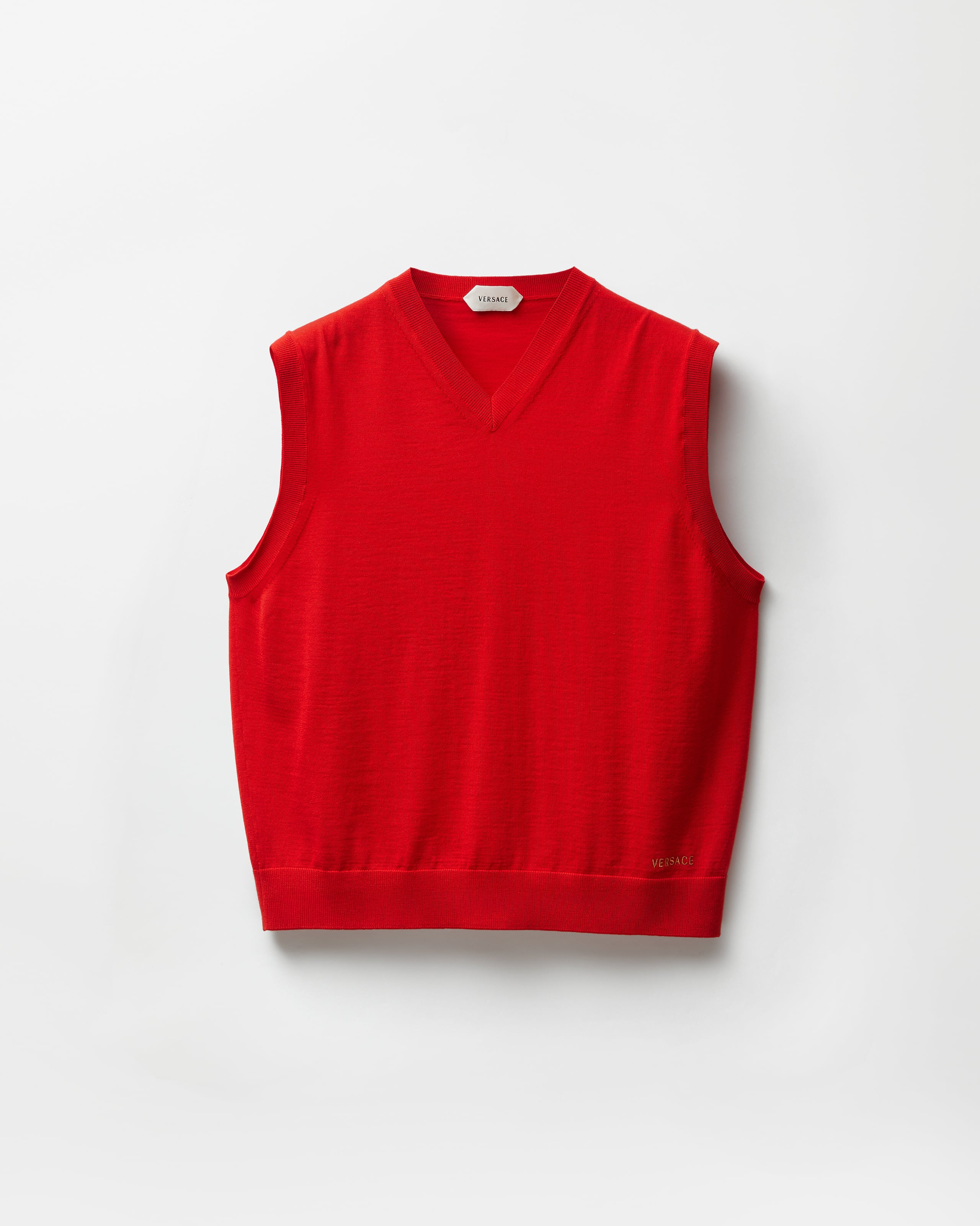 ERL MENS VEST ニットベスト　マルチカラー　ロゴ　刺繍　アルパカ ERL MENS VEST ニットベスト マルチカラー ロゴ 刺繍 アルパカ メンズ
