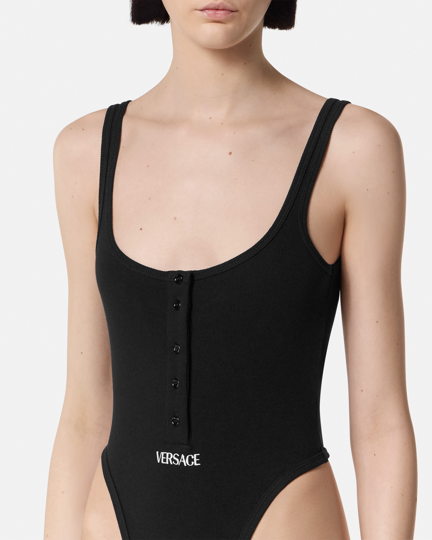 Cotton Ribbed Bodysuit