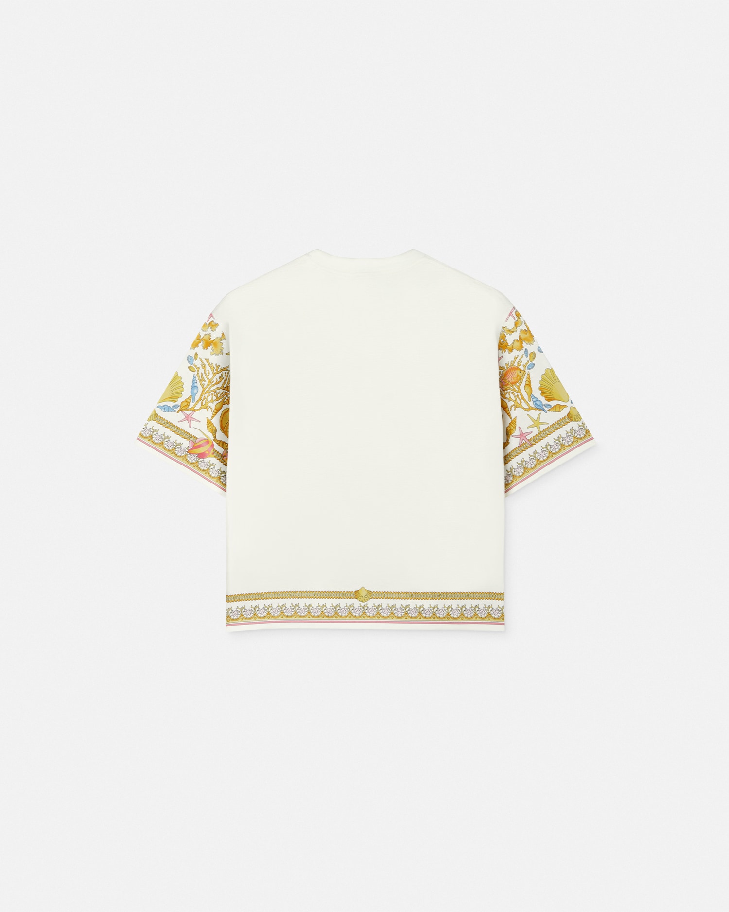 Underwater Barocco Crop T-Shirt