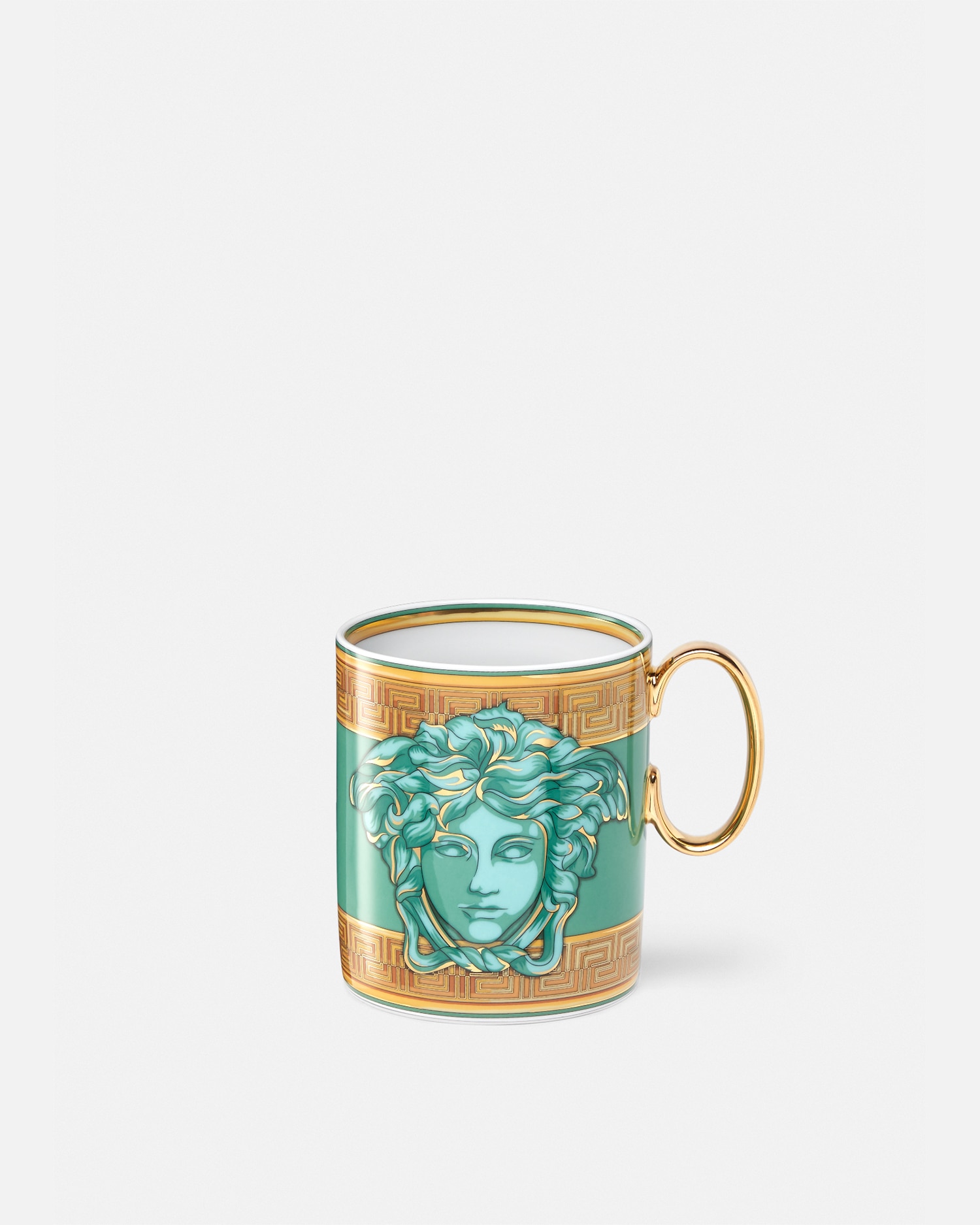 Versace Medusa Amplified Mug In Transparent