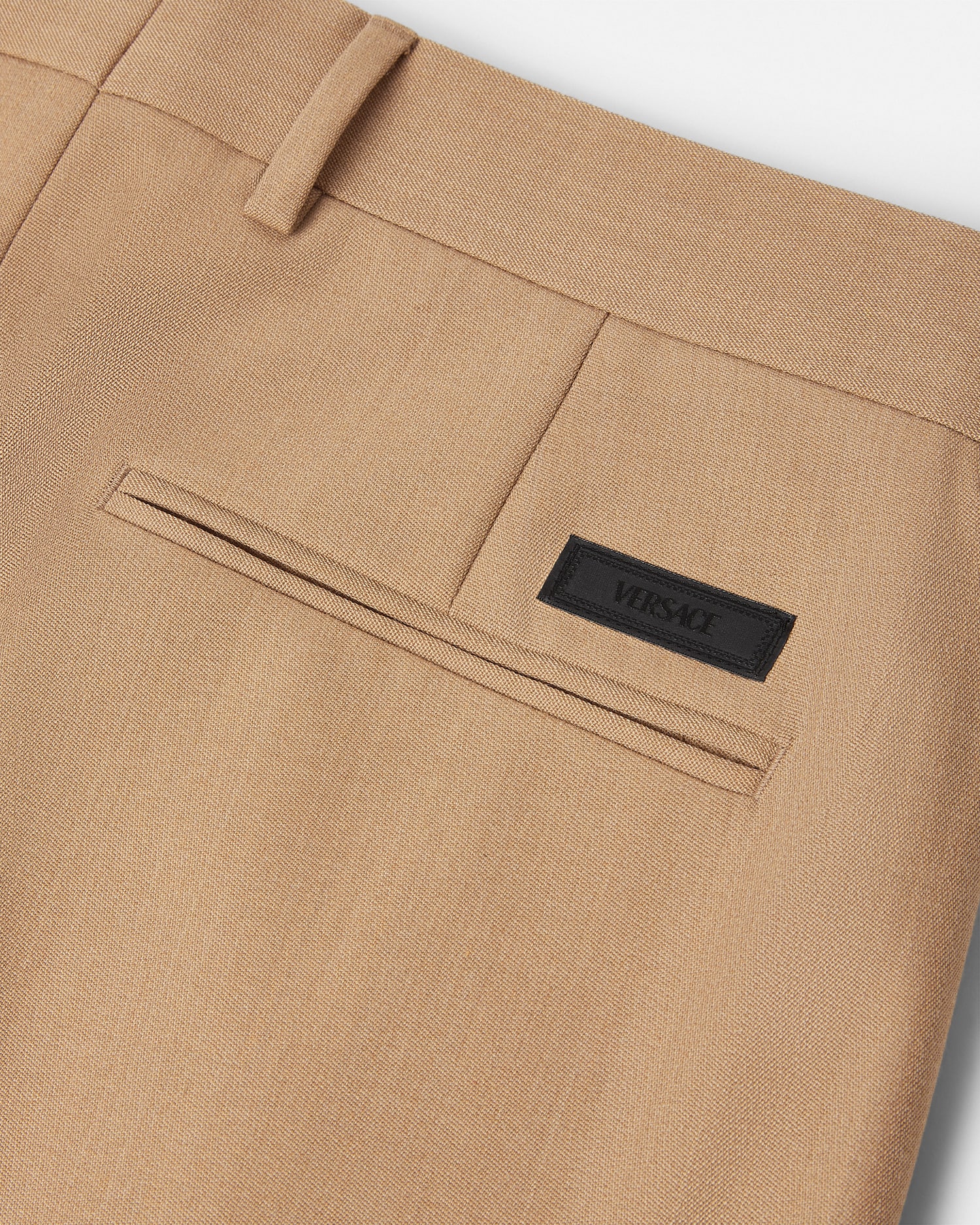 Mélange Wool Formal Pants