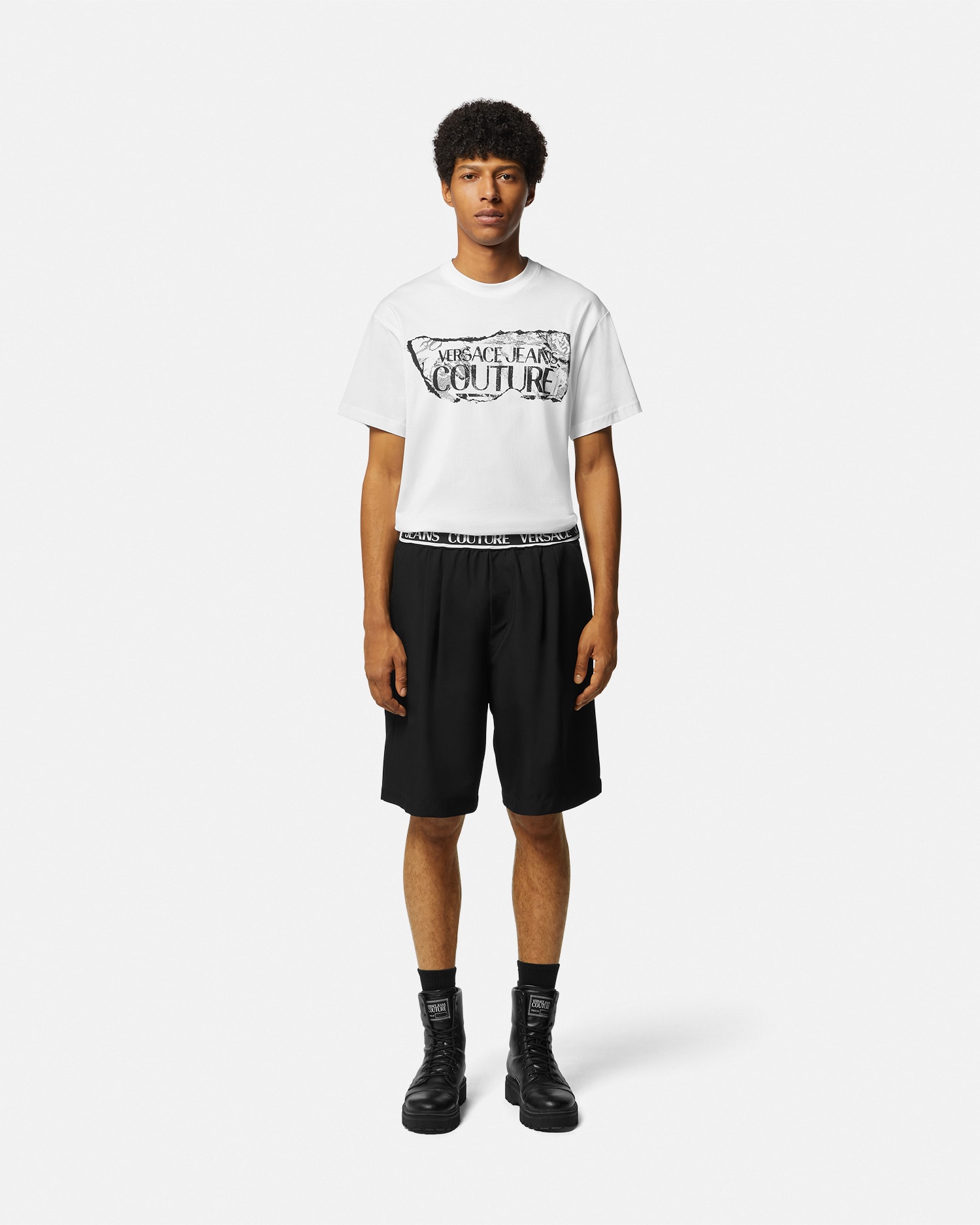 Technical Logo Shorts