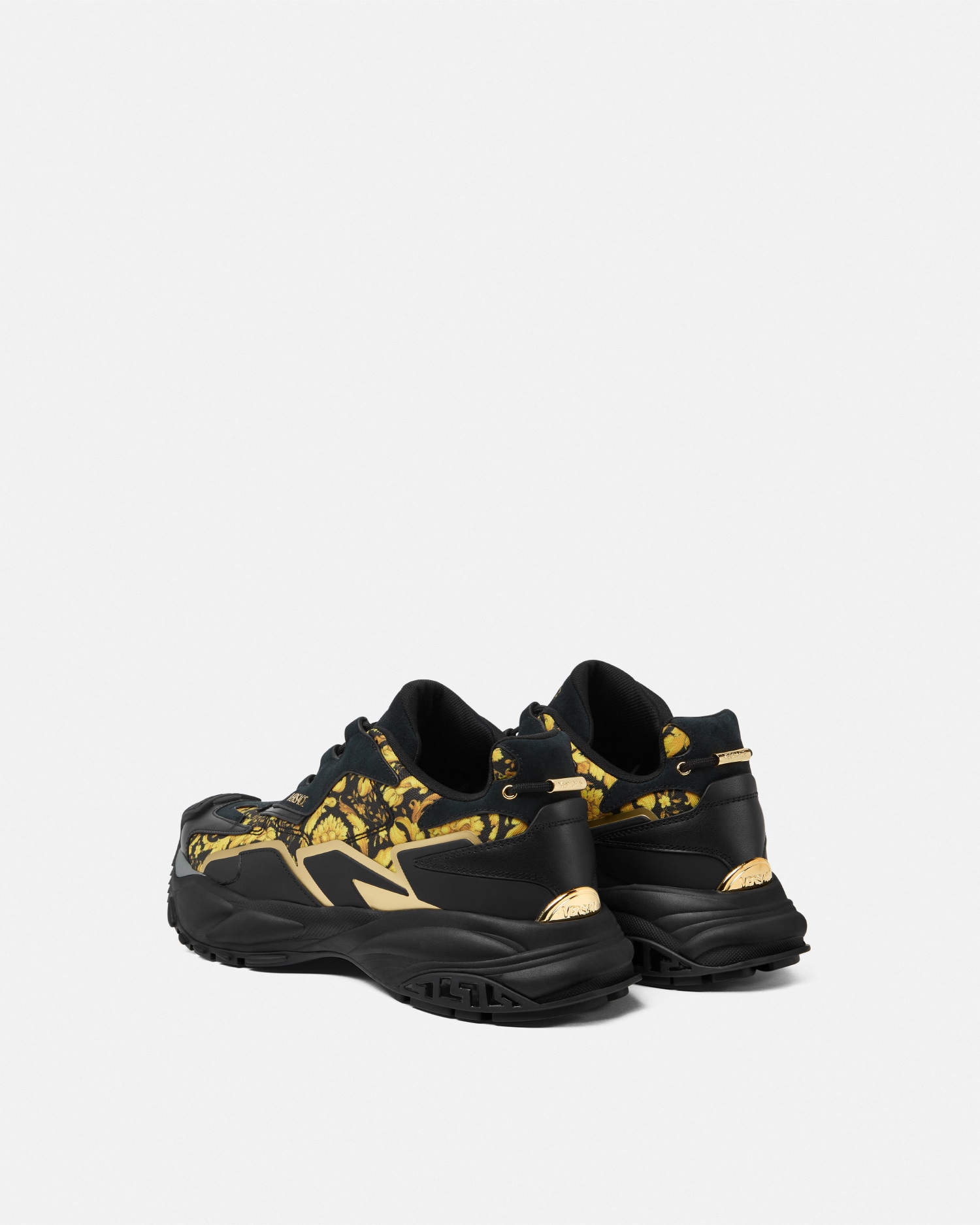 Versace Mercury M_VS_04 Printed Leather Sneakers