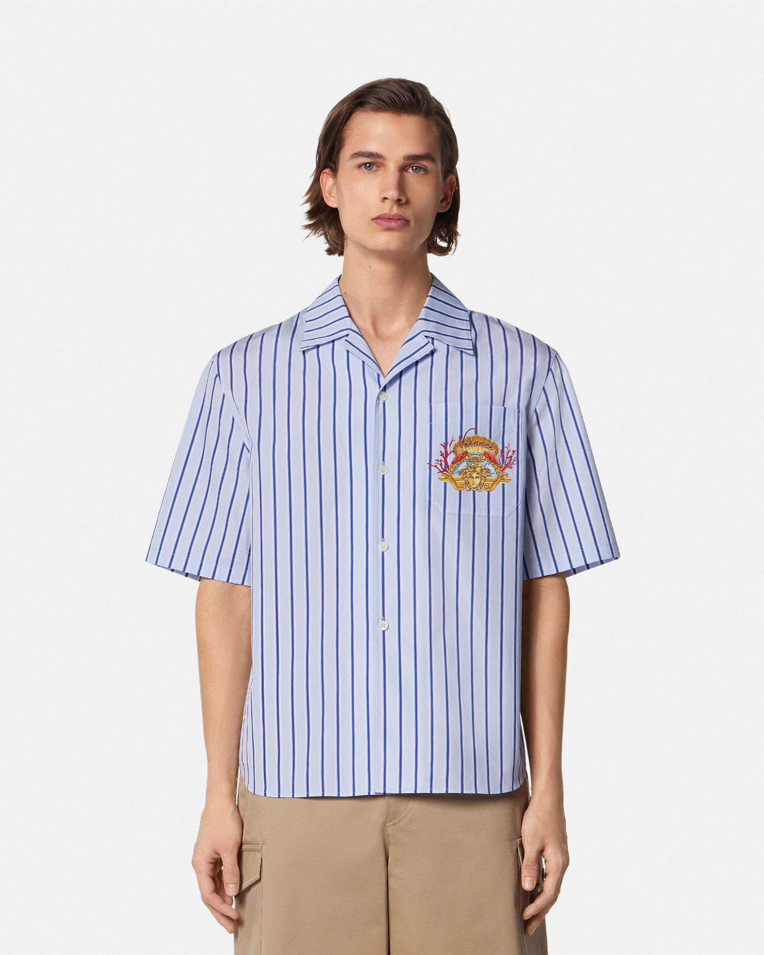 Dive Crest Striped Shirt