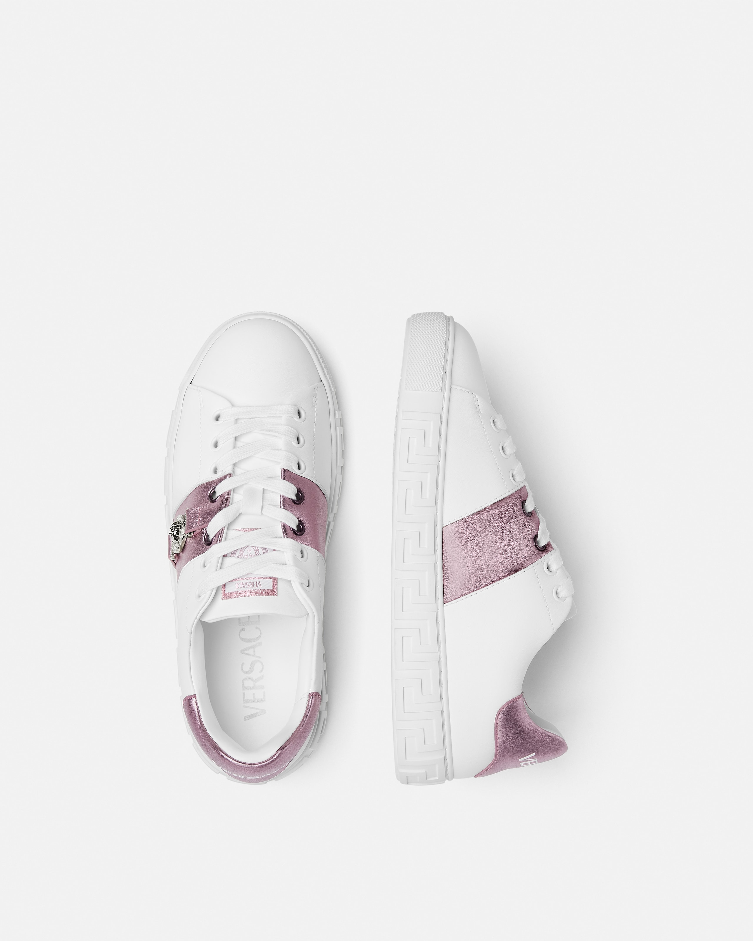 Greca Embellished Sneakers